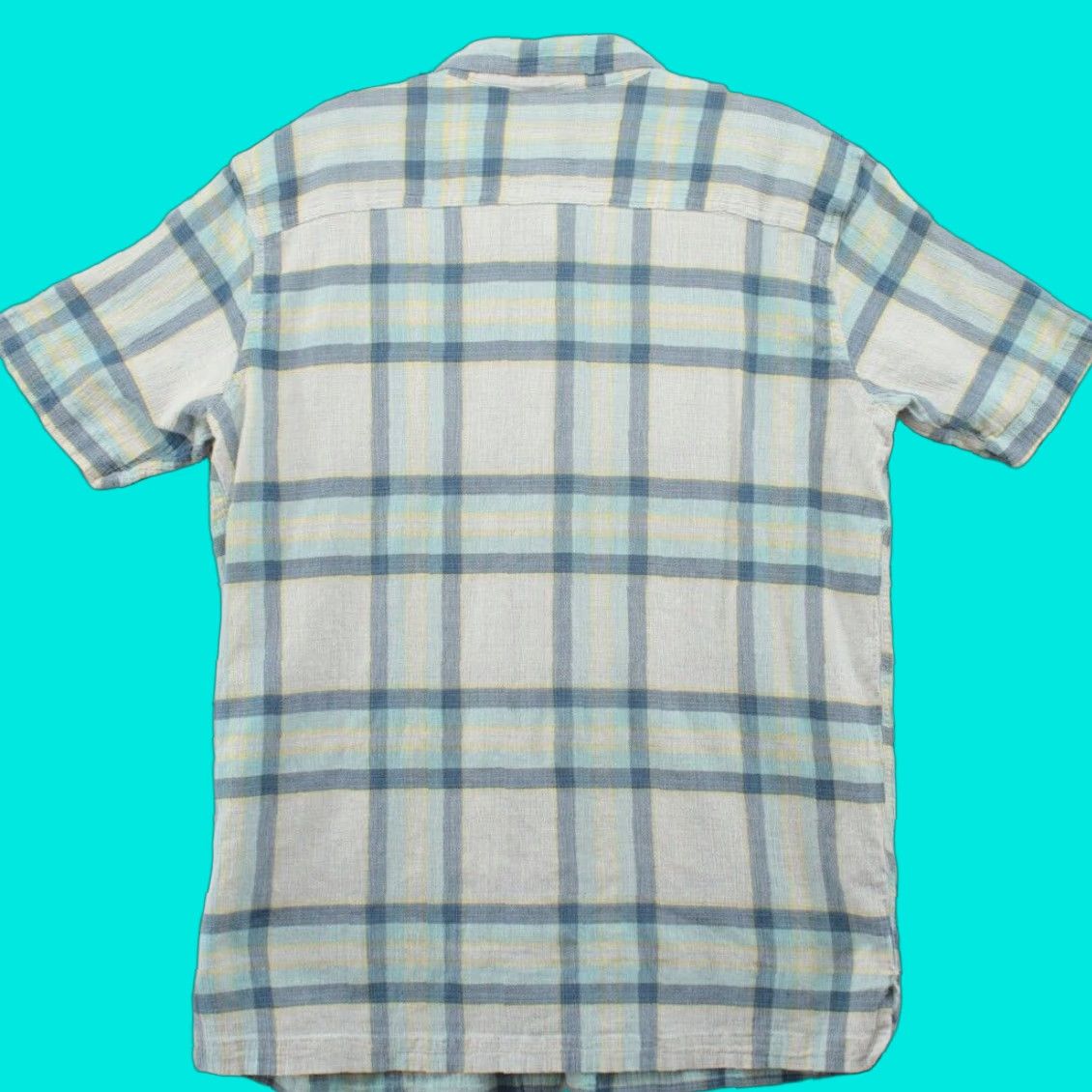 Patagonia Patagonia Yarn-Dye Shirt Mens Large Blue Plaid Button-Up Organic Cotton Preppy Shirt Size US L / EU 52-54 / 3 - 1 Thumbnail