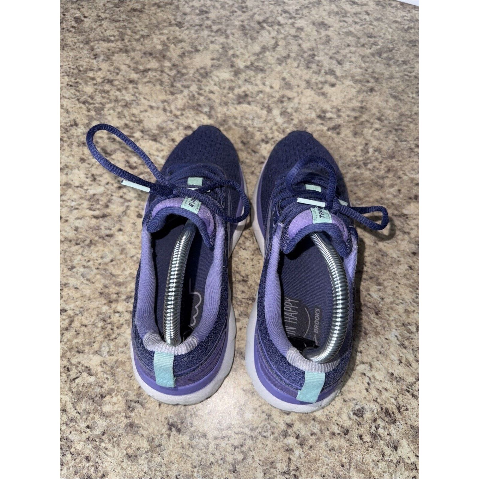 Brooks Brooks Transmit 3 Blue Ribbon Lavender Running Shoes Women 7 Size US 7 / IT 37 - 8 Thumbnail