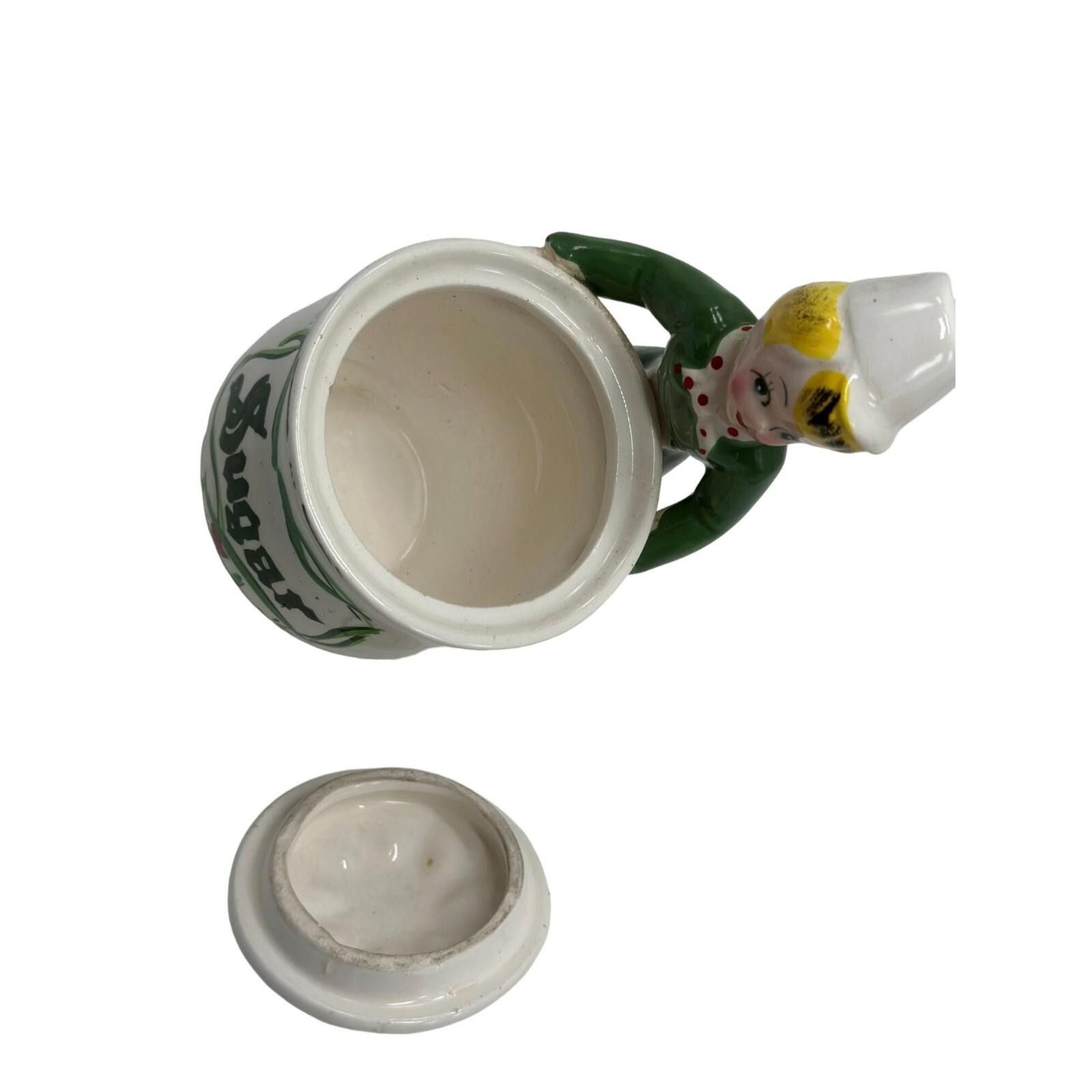 Yohan Serfaty Vintage Yona Shafford Tulip Tyme Dutch Boy Sugar Jar Size ONE SIZE - 4 Thumbnail