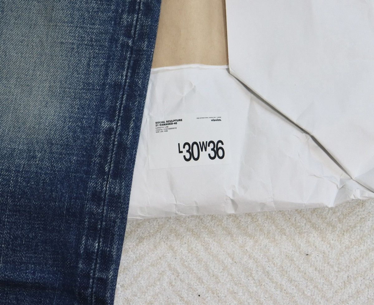 Visvim Visvim 24ss Social Sculpture 21 Damaged-40 21D40 W36L30 Size US 36 / EU 52 - 12 Thumbnail