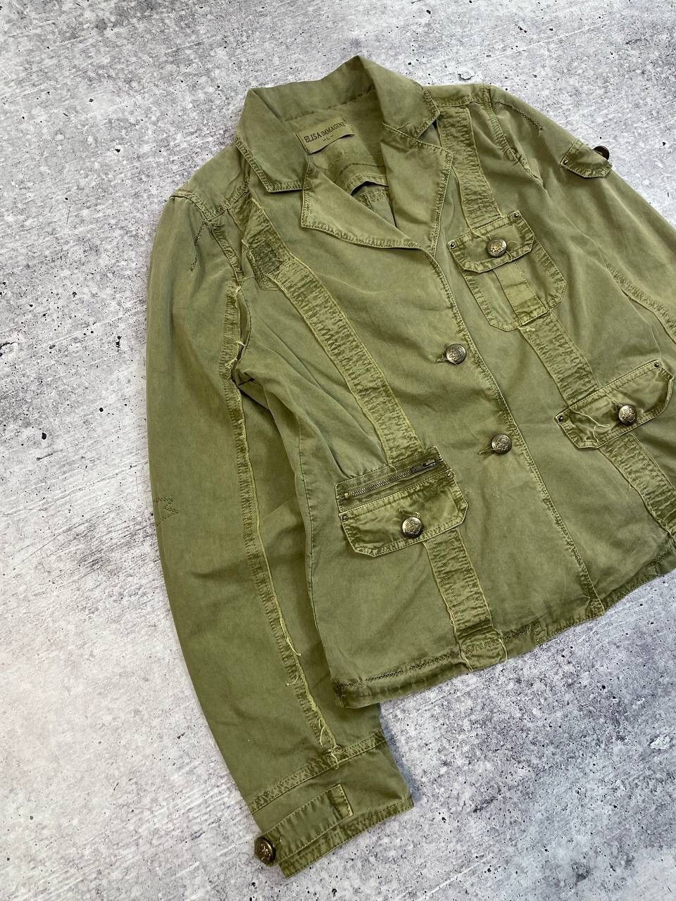 If Six Was Nine Vintage LGB If Six Was Nine Military Jacket Style Y2K Size L / US 10 / IT 46 - 2 Thumbnail