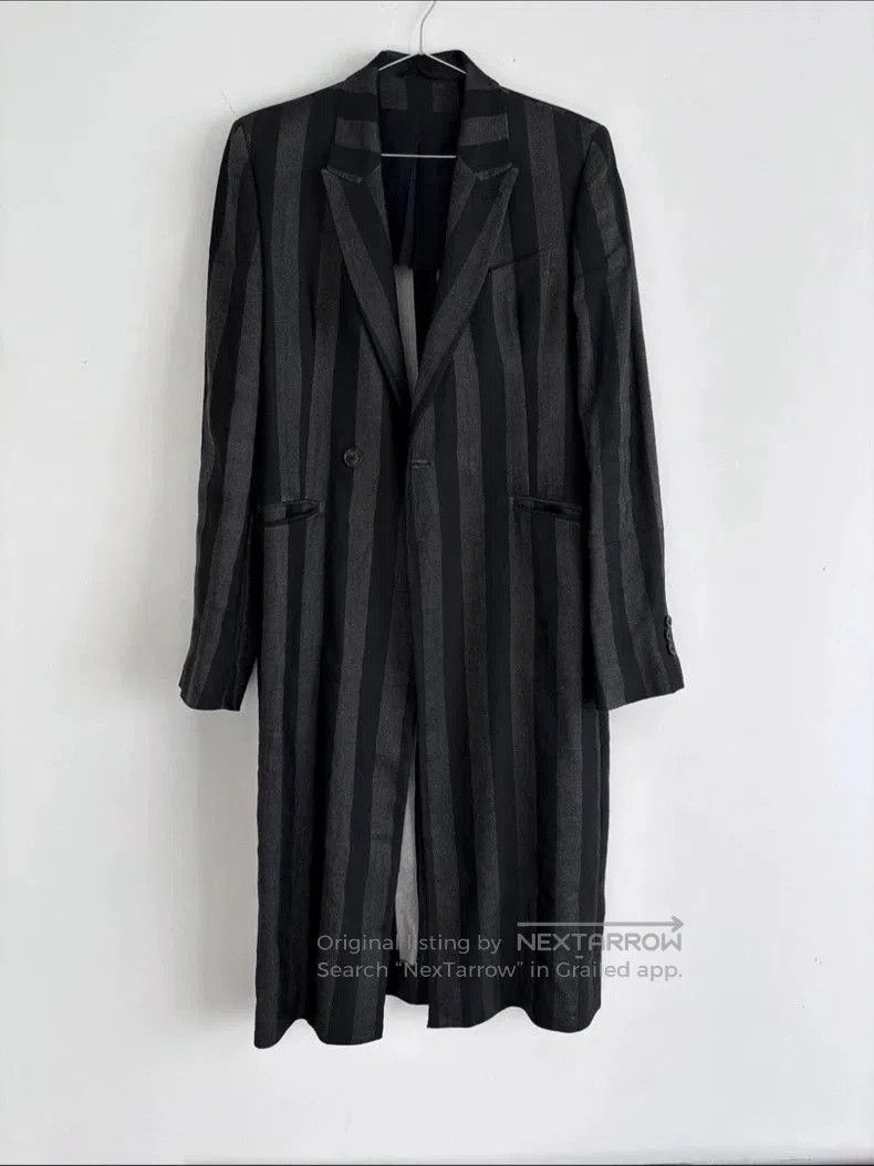 Ann Demeulemeester Ann Demeulemeester 2017AW Striped Coat XS. Size US XS / EU 42 / 0 - 3 Thumbnail