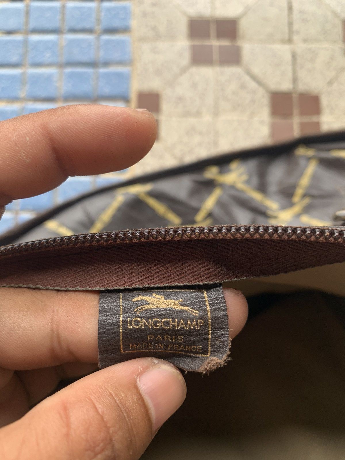 Longchamp × Vintage Vintage longchamp handle bag Size ONE SIZE - 7 Thumbnail