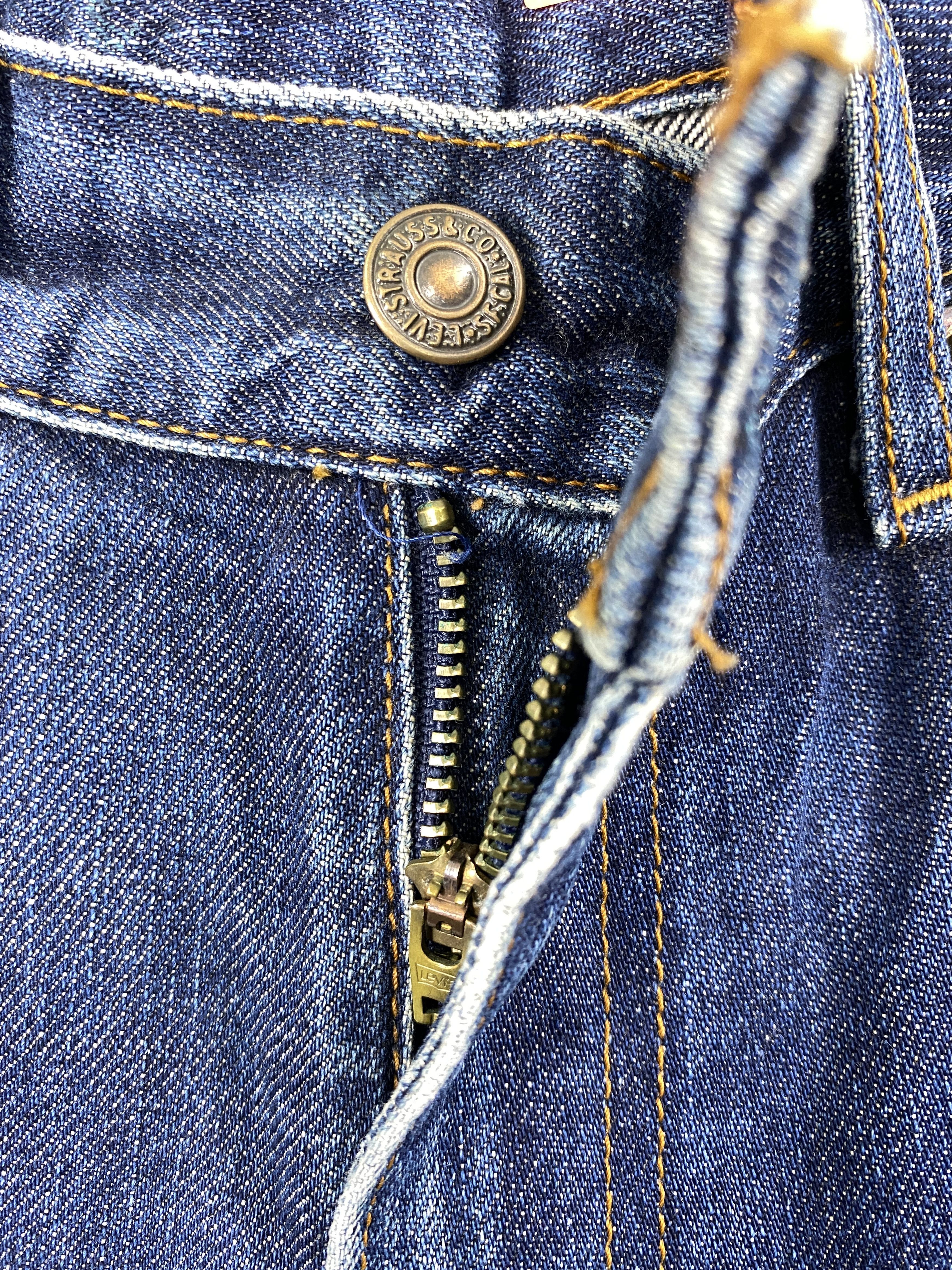 Japanese Brand Blue Distressed Vintage Levi's Jeans 26x29 Denim -SJ184 Size US 26 / EU 42 - 6 Thumbnail