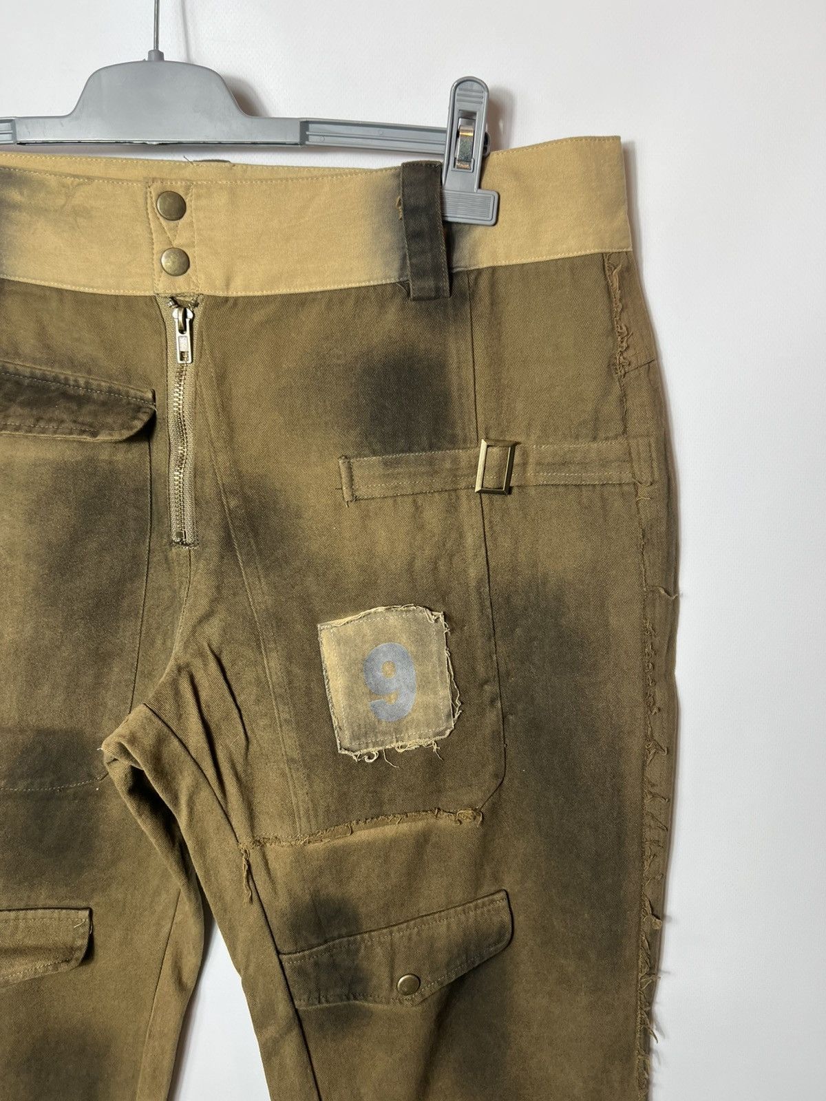 Japanese Brand Vintage streetwear y2k distressed Avant Garde pants Size US 34 / EU 50 - 2 Thumbnail