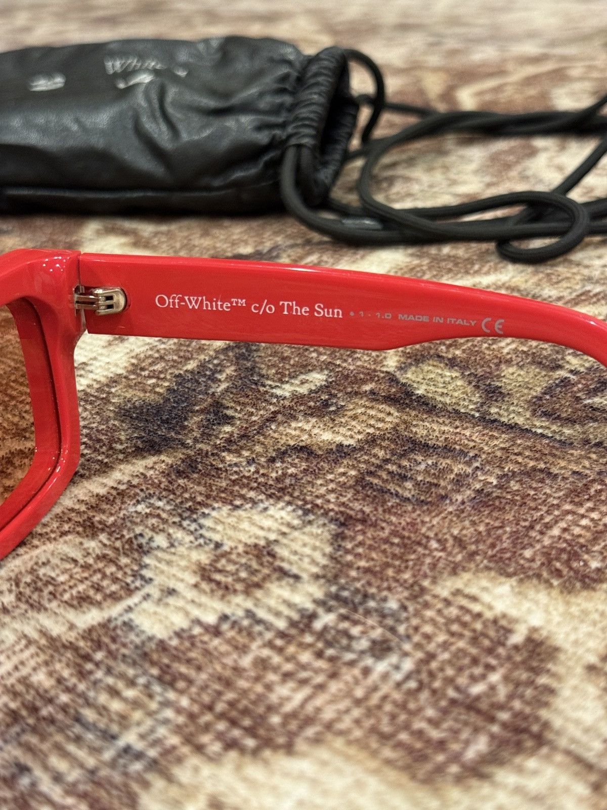 Off-White Off-White Virgil square frame sunglasses Size ONE SIZE - 4 Thumbnail