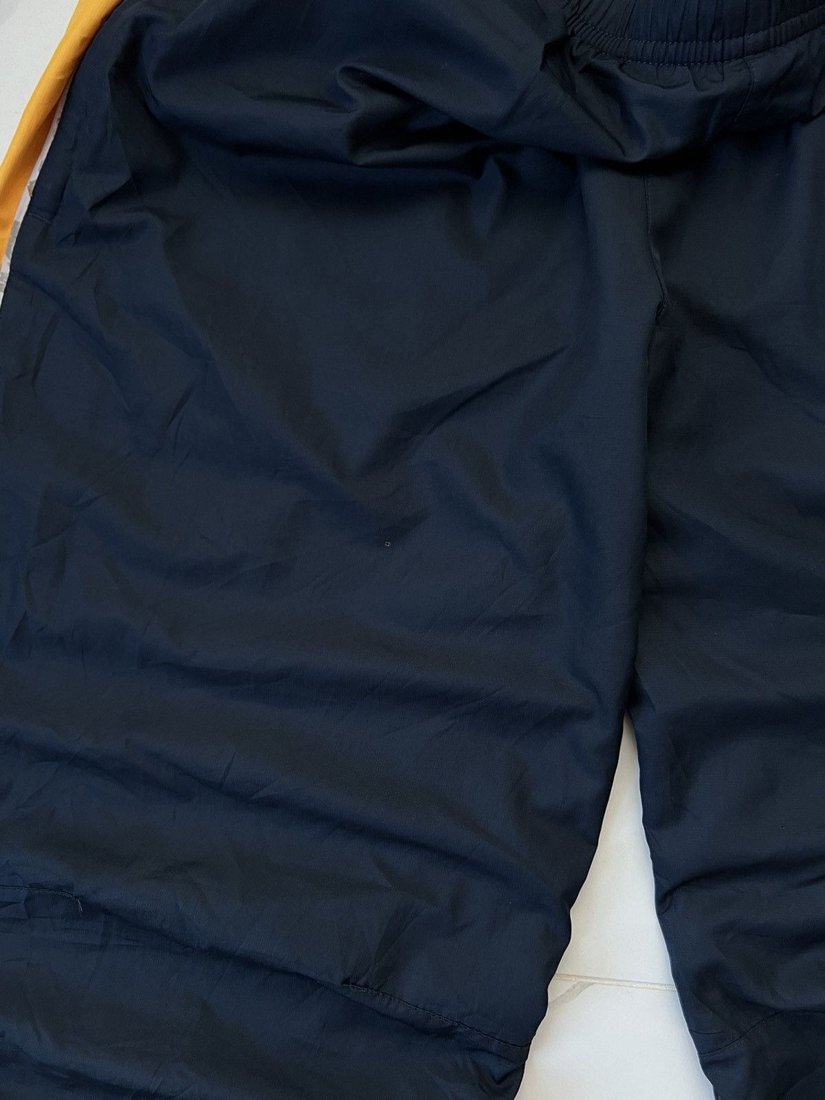 Nike × Vintage 90’s NIKE SWOOSH LOGO BAGGY Y2K TRACK PANTS GORPCORE Size US 34 / EU 50 - 6 Thumbnail