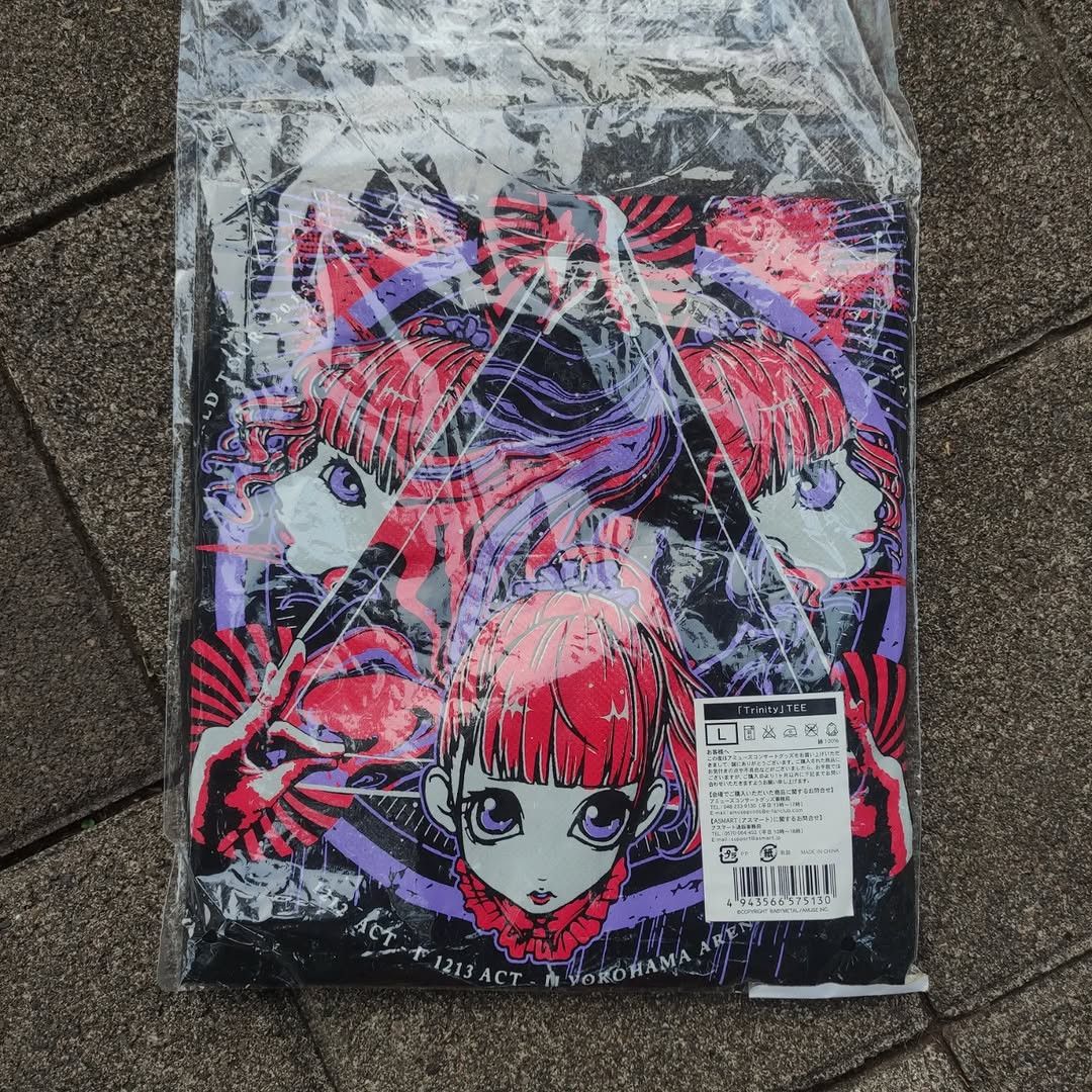 Band Tees BABYMETAL Trinity 2015 Brand New Tee Size US L / EU 52-54 / 3 - 3 Thumbnail