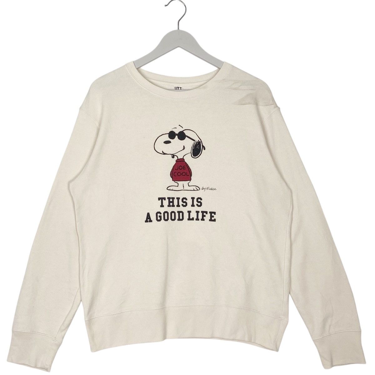 Vintage Vintage Peanuts Printed Crewneck Sweatshirt White Size M Size US M / EU 48-50 / 2 - 1 Thumbnail