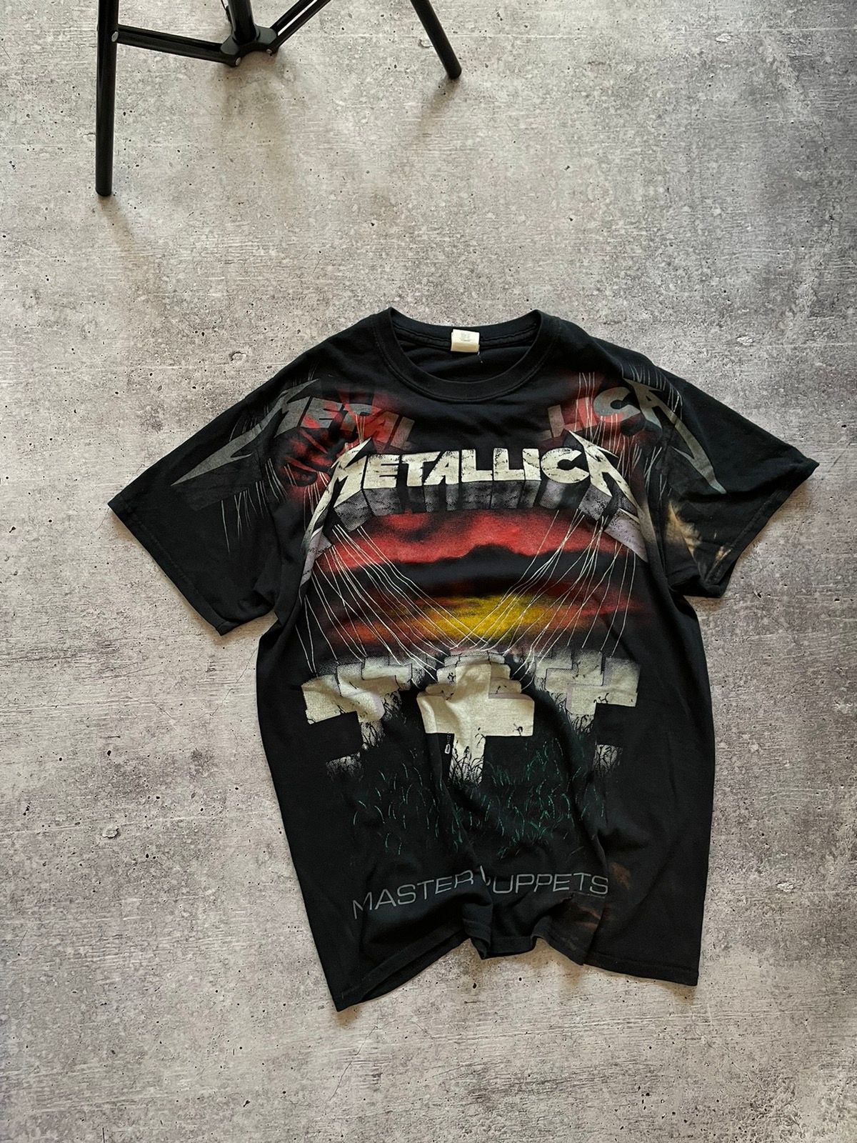 Metallica 🔥T-SHIRT METALLICA CRAZY VINTAGE FULL PRINTED🔥 Size US M / EU 48-50 / 2 - 2 Preview
