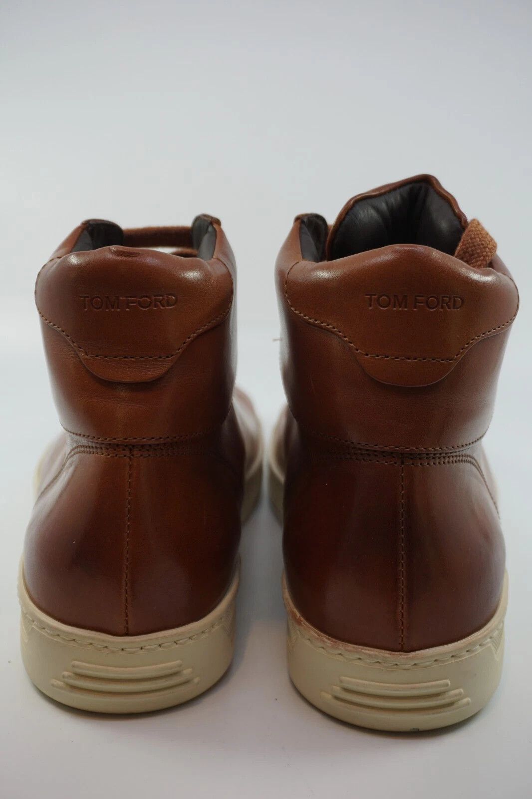 Tom Ford New Tom Ford Leather Russel High Top Sneaker UK 7 US 8 EU 41 Size US 8 / EU 41 - 3 Thumbnail