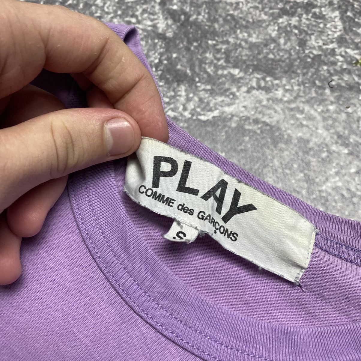 Comme des Garcons Luxury Play Comme Des Garcons Small logo y2k designer tee Size S / US 4 / IT 40 - 4 Thumbnail