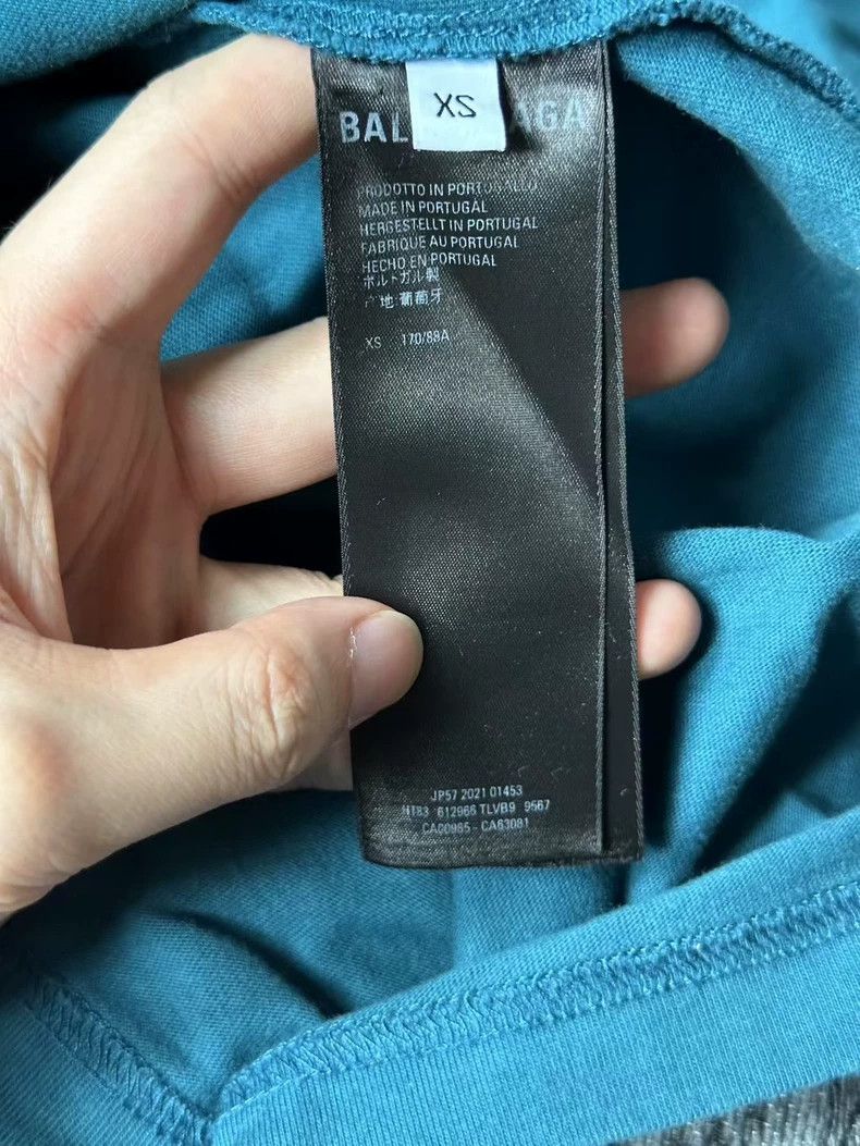 Balenciaga Balenciaga Embroidered front and back short sleeves Size US XS / EU 42 / 0 - 4 Thumbnail