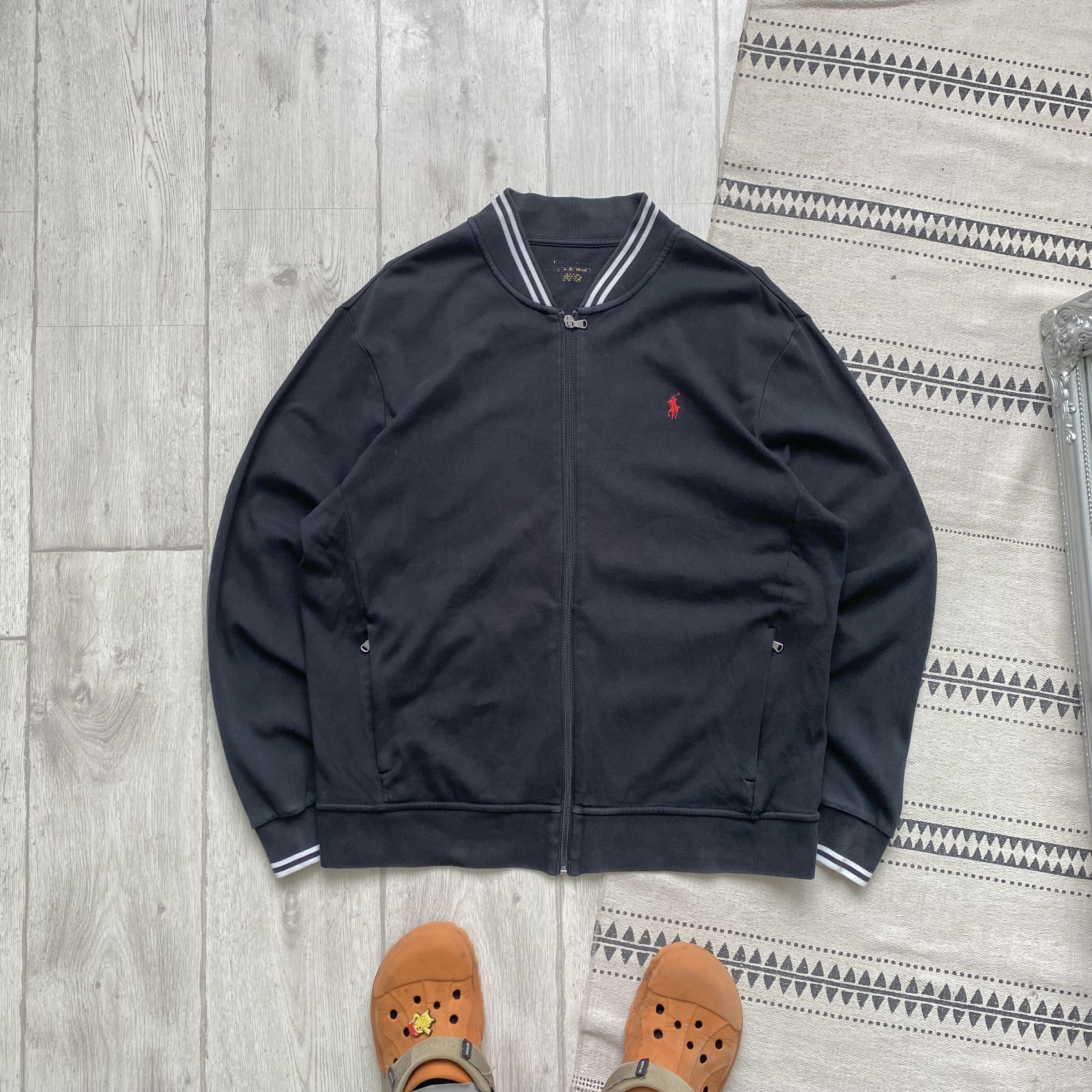 Polo Ralph Lauren Vintage Polo Ralph Lauren sweatshirt Zip up Bomber Sweater Size US XL / EU 56 / 4 - 4 Thumbnail