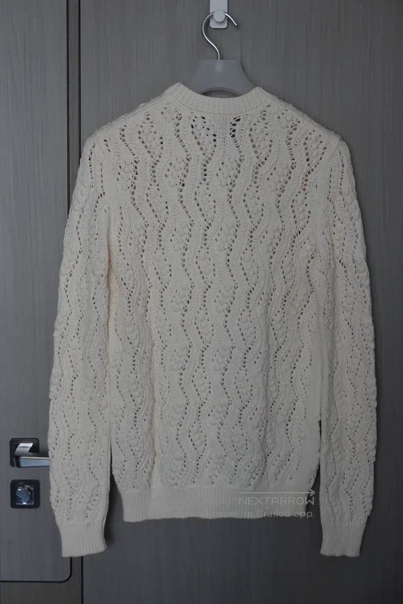 Saint Laurent Paris Saint Laurent Paris Women's Cutout Knit Sweater Size XS / US 0-2 / IT 36-38 - 3 Thumbnail