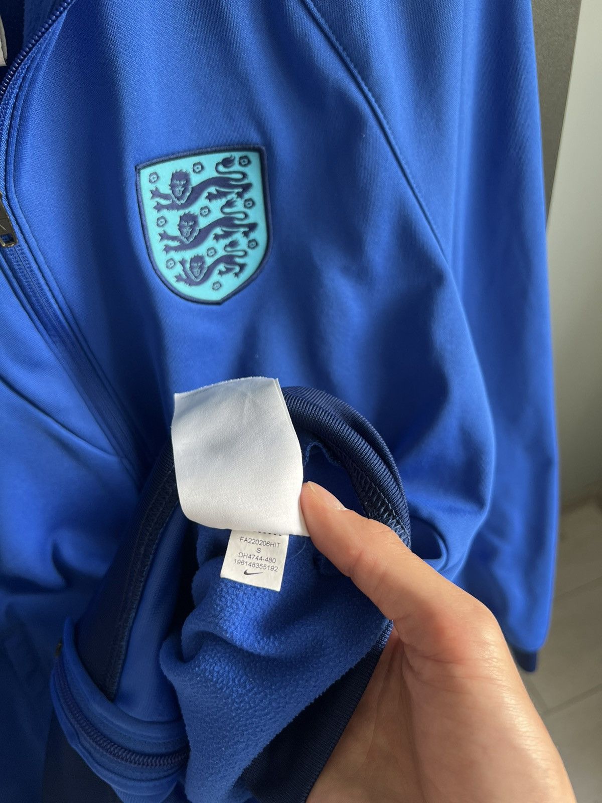 Nike Nike England Academy Pro 2022/23 Blokecore Soccer Tracktop Size US S / EU 44-46 / 1 - 8 Thumbnail