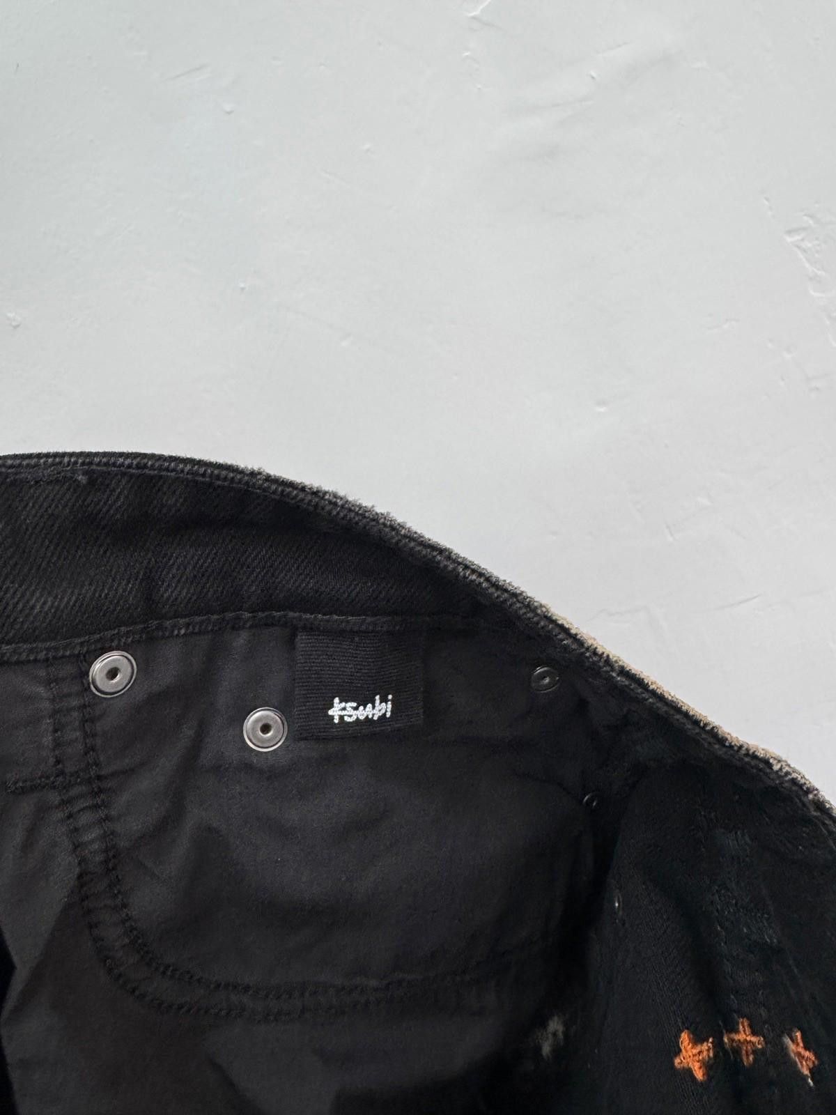 Ksubi new Ksubi mens denim jeans anti k black hellfire orange 32 Size US 32 / EU 48 - 8 Thumbnail