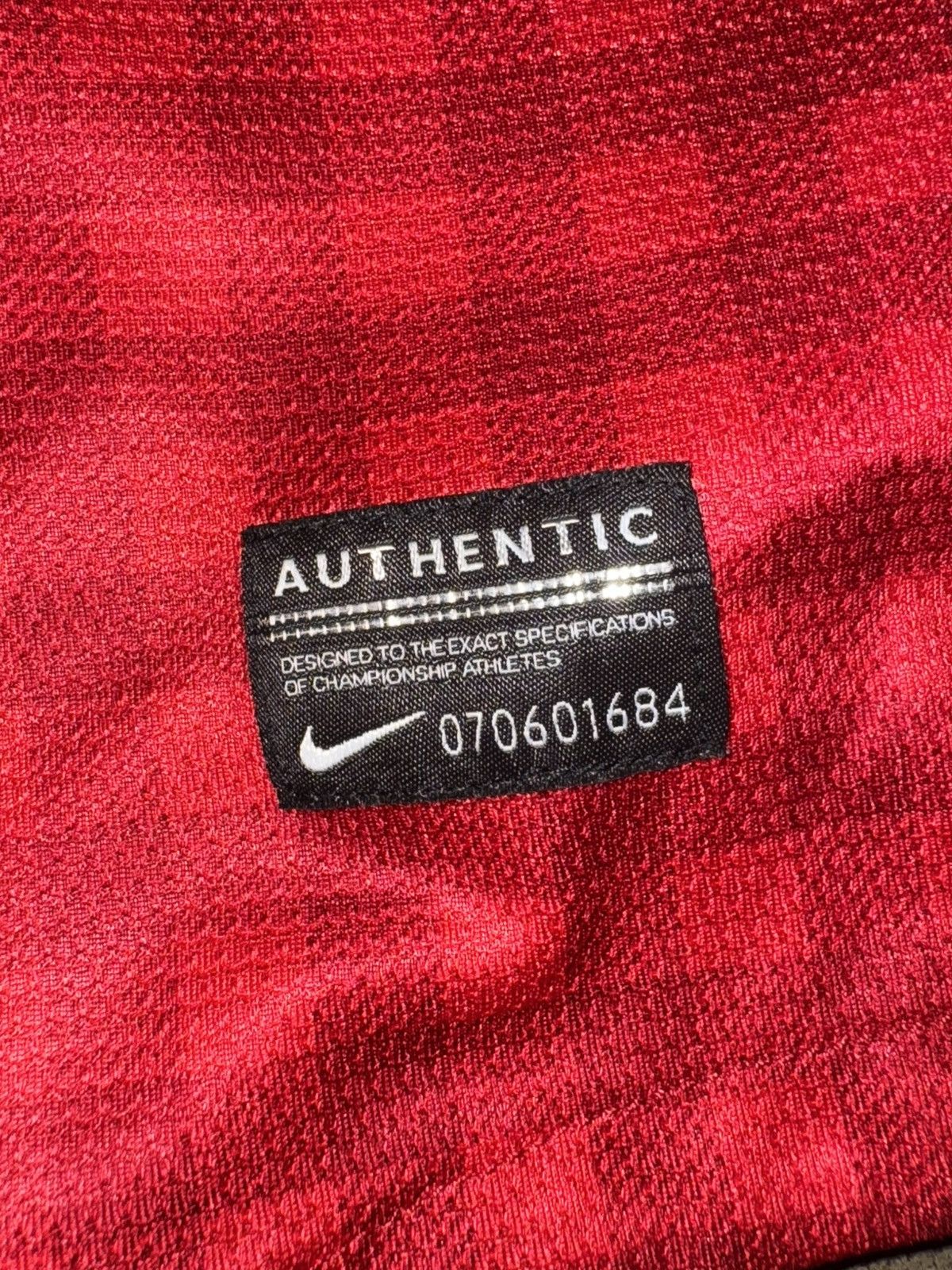 Nike RARE Authentic Nike Manchester United 12/13 jersey barclays Size US M / EU 48-50 / 2 - 4 Thumbnail