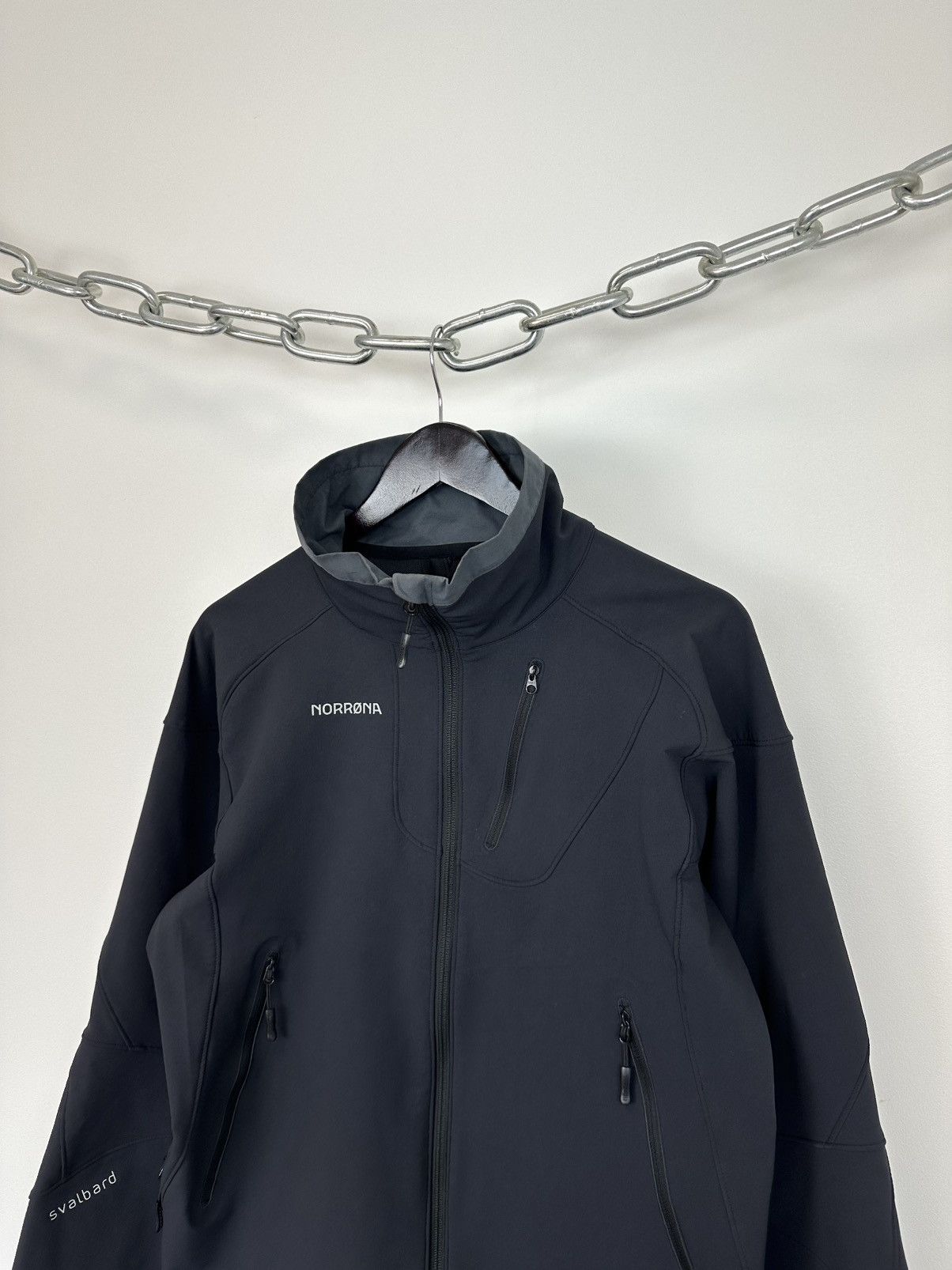 Norrona Vintage Norrona Svalbard Flex 1 Softshell Outdoor Jacket Size US XL / EU 56 / 4 - 7 Thumbnail