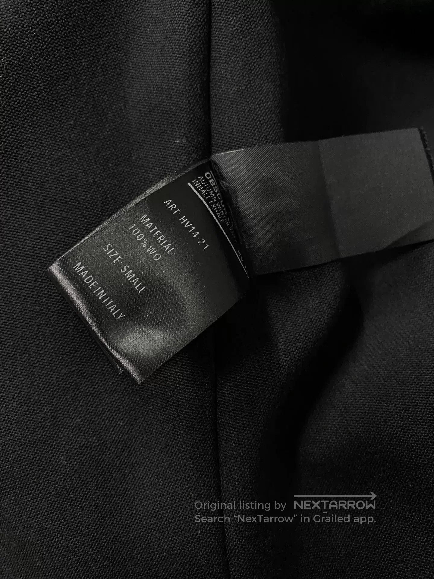 Obscur Obscur Dark Avant-Garde Coat. Size US L / EU 52-54 / 3 - 7 Thumbnail