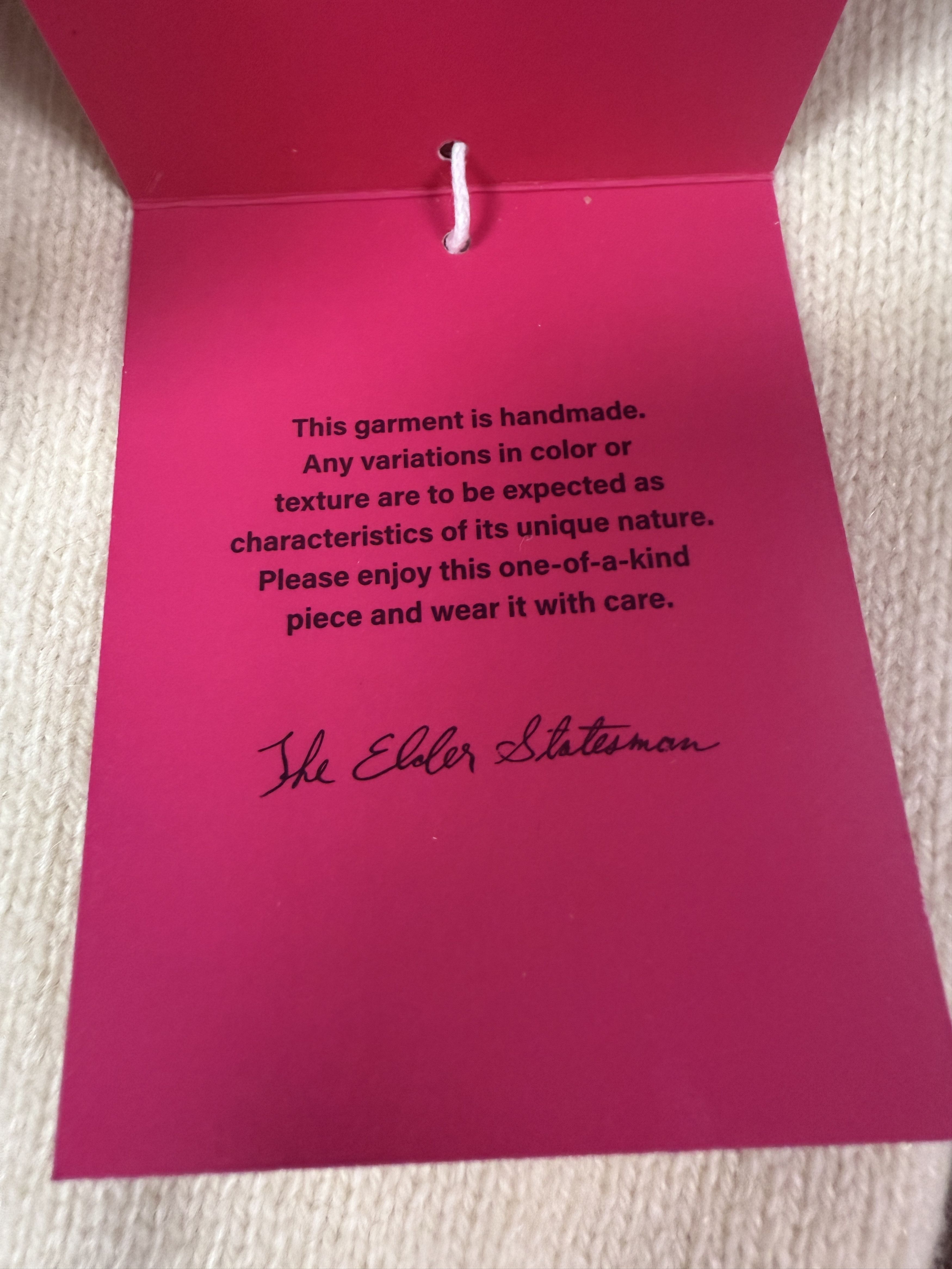 The Elder Statesman $1050 The Elder Statesman Simple Crew Cashmere Sweater Size S / US 4 / IT 40 - 12 Thumbnail