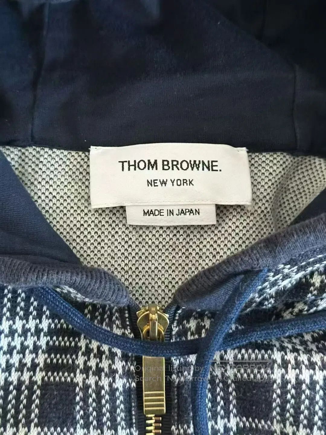 Thom Browne Thom Browne Plaid zipper hooded jacket| Size US S / EU 44-46 / 1 - 3 Thumbnail