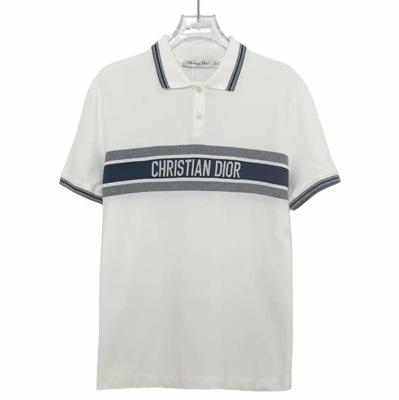 Dior Dior Women's Summer White Cotton T-Shirt 0089 Size XL / US 12-14 / IT 48-50 - 1 Thumbnail