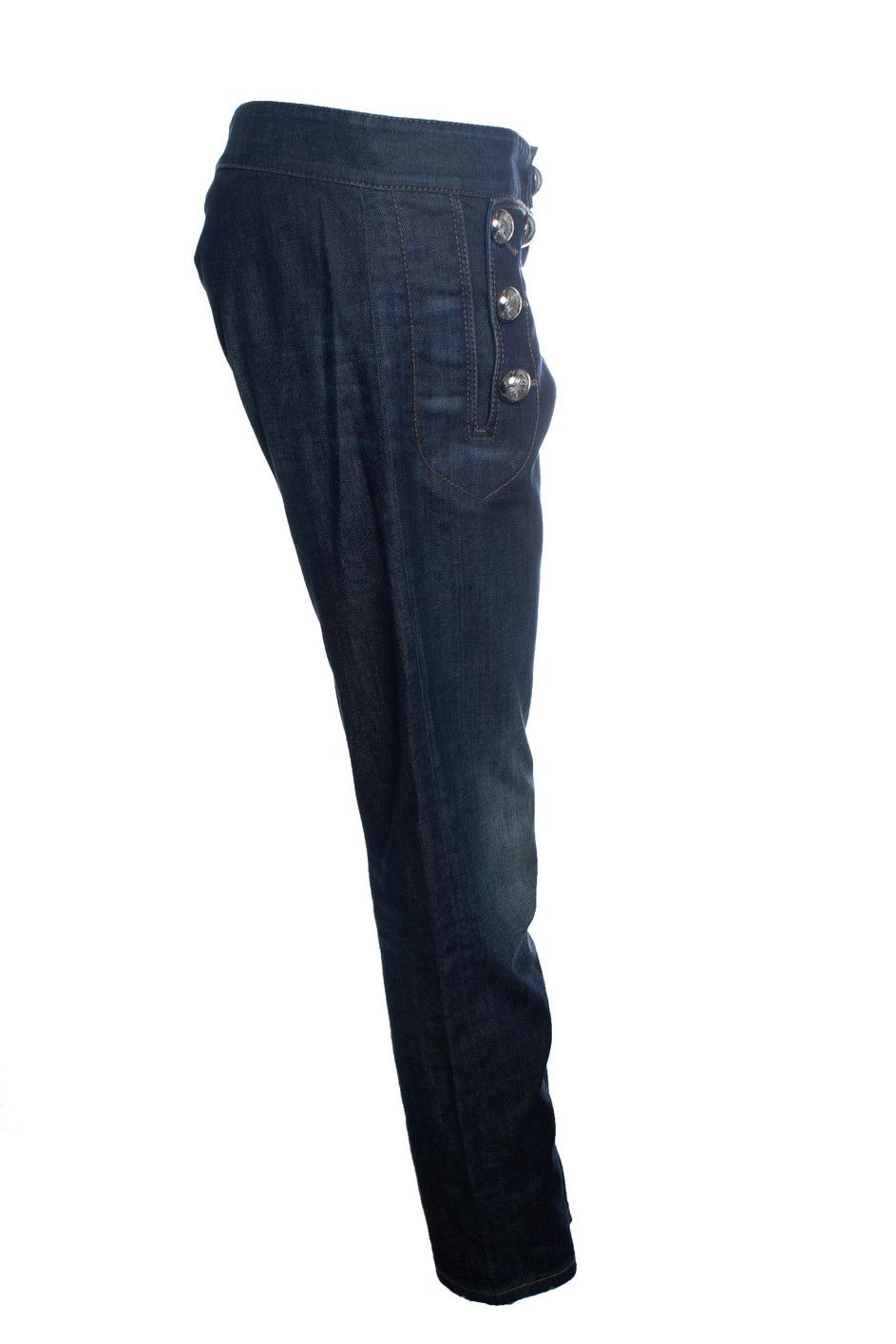 Gucci Gucci, indigo dark washed denim skinny jeans Size 28" / US 6 / IT 42 - 3 Thumbnail