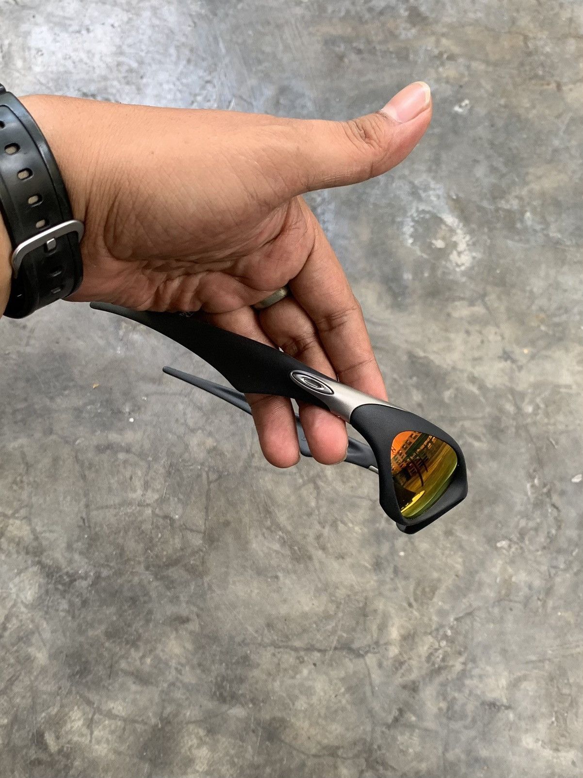 Oakley Oakley Scar black ( Ruby ) Size ONE SIZE - 8 Thumbnail