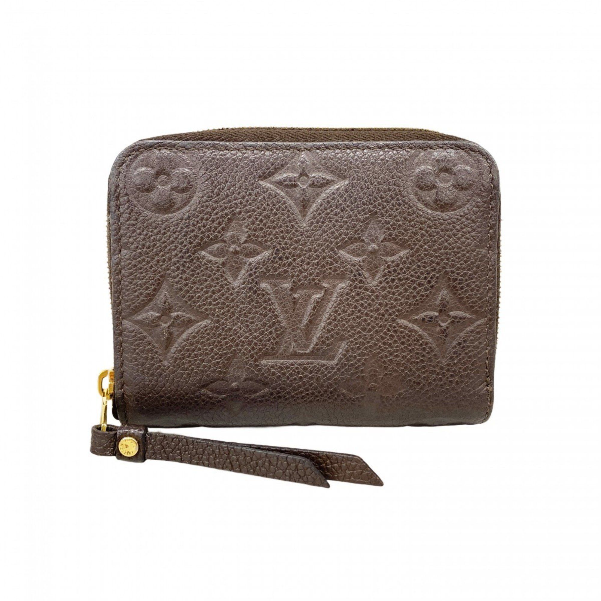 Louis Vuitton Wallets & Coin Cases Monogram Empreinte Zippy Purse M60553 Tail Ladies, Women's