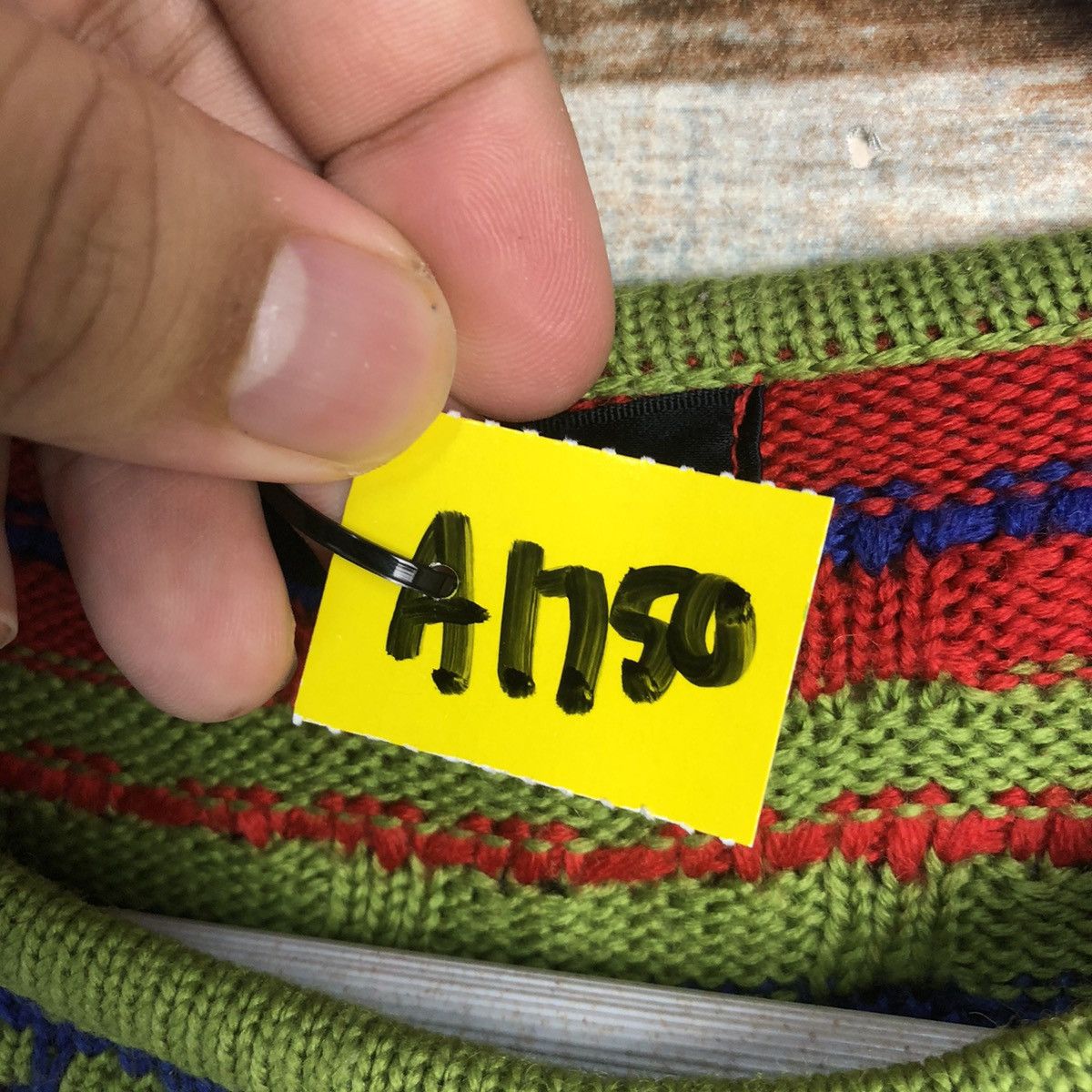 Homespun Knitwear × Japanese Brand Bell House vintage streetwear Red Knitwear #A1750 Size S / US 4 / IT 40 - 9 Thumbnail