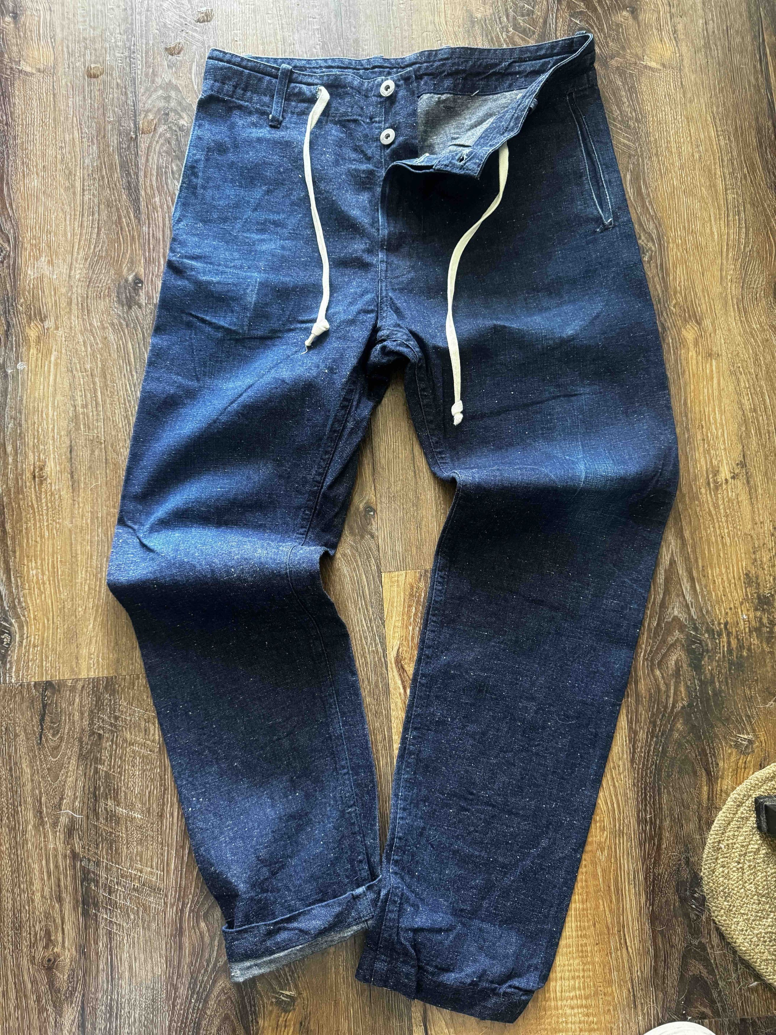 Rogue Territory Rouge Territory/RGT Rare Boarder Pant Japanese Neppy Denim Size US 32 / EU 48 - 1 Thumbnail