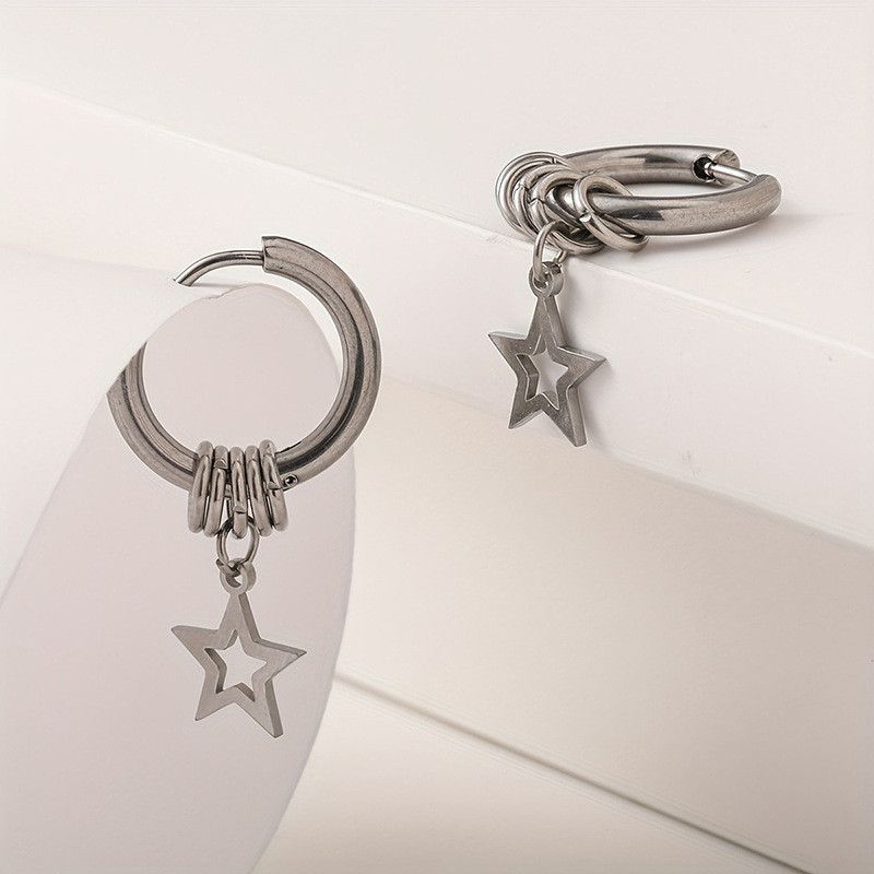Jewelry × Sterling Silver Rare Earrings One Pairs Chrome Jewelry Size ONE SIZE - 3 Thumbnail