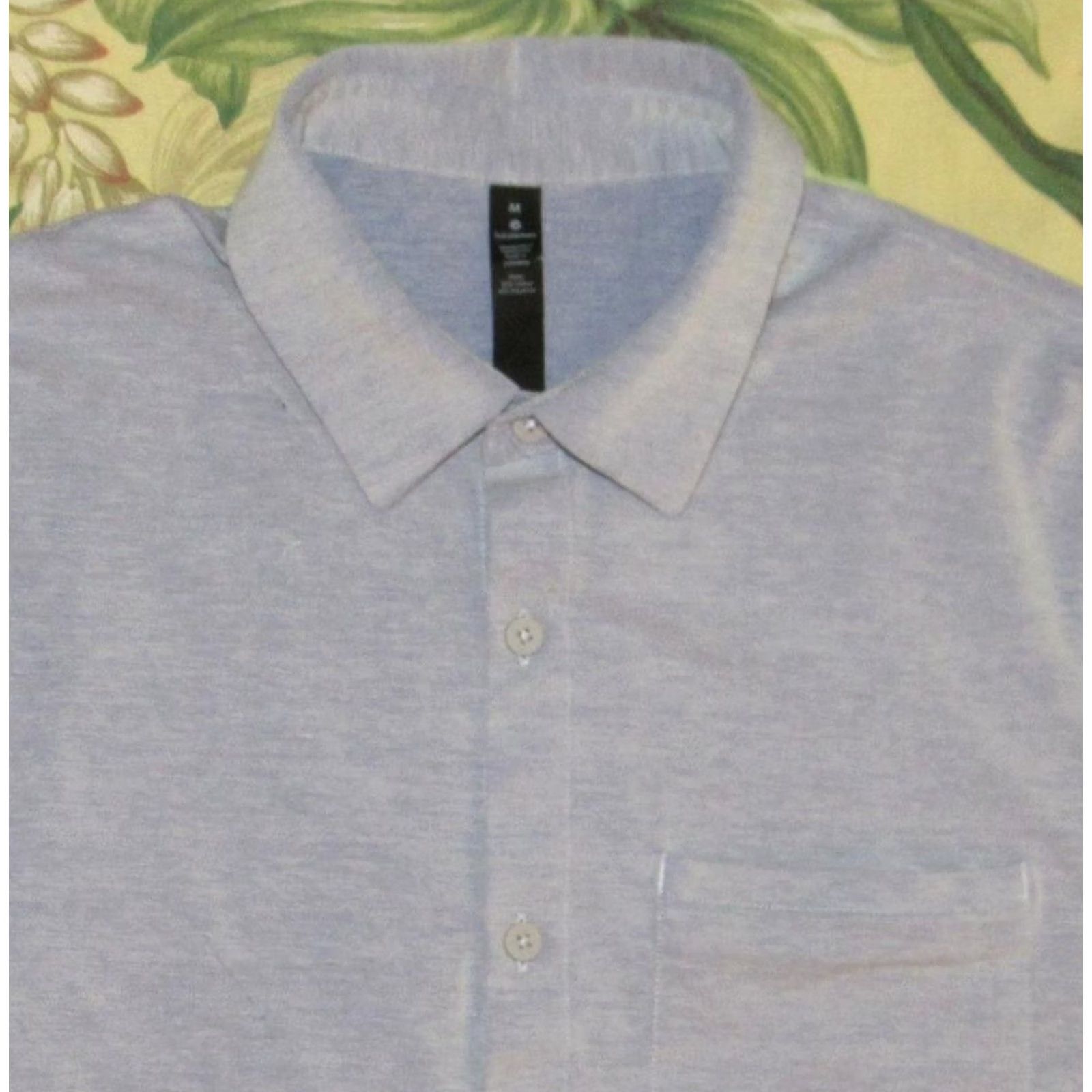 Lululemon LULULEMON Blue Long Sleeve Commission Shirt Medium Mens Size US M / EU 48-50 / 2 - 2 Thumbnail