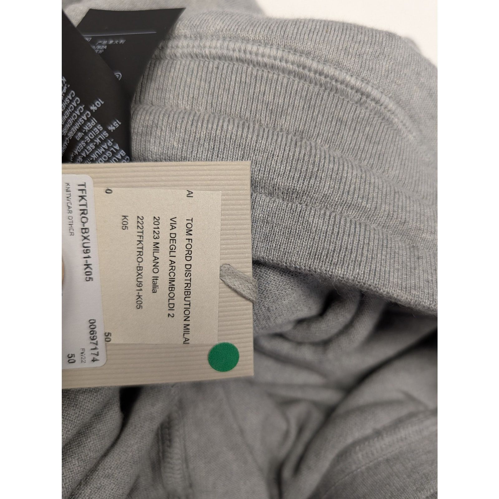 Tom Ford o1rshd1 Sweatpants Trousers in Grey Size US 34 / EU 50 - 16 Thumbnail