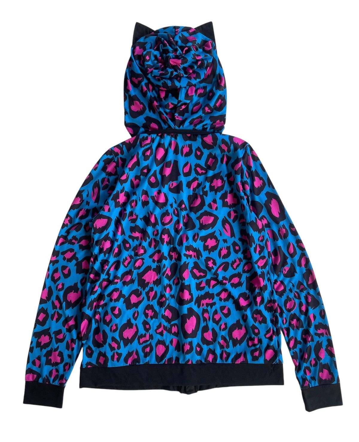 Japanese Brand Super Lover "Let it Punk" Horn Hoodie Cardigan Japan Size M / US 6-8 / IT 42-44 - 2 Thumbnail