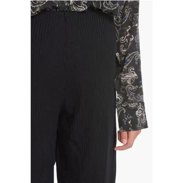 Balenciaga o1bcso1str0326 Palazzo Pants in Black Size 27" / US 4 / IT 40 - 3 Thumbnail