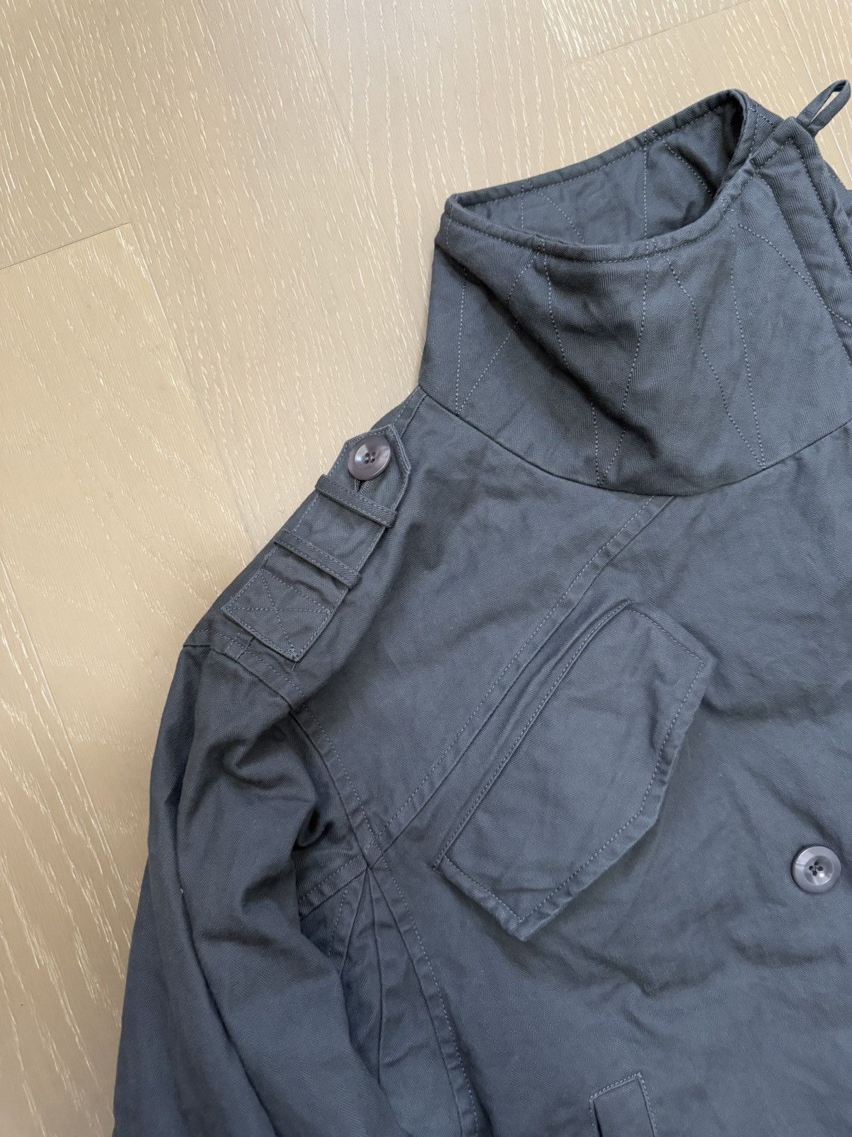 No Faith Studios No Faith Studios Combat Padded Parka Grey Size US XL / EU 56 / 4 - 4 Thumbnail