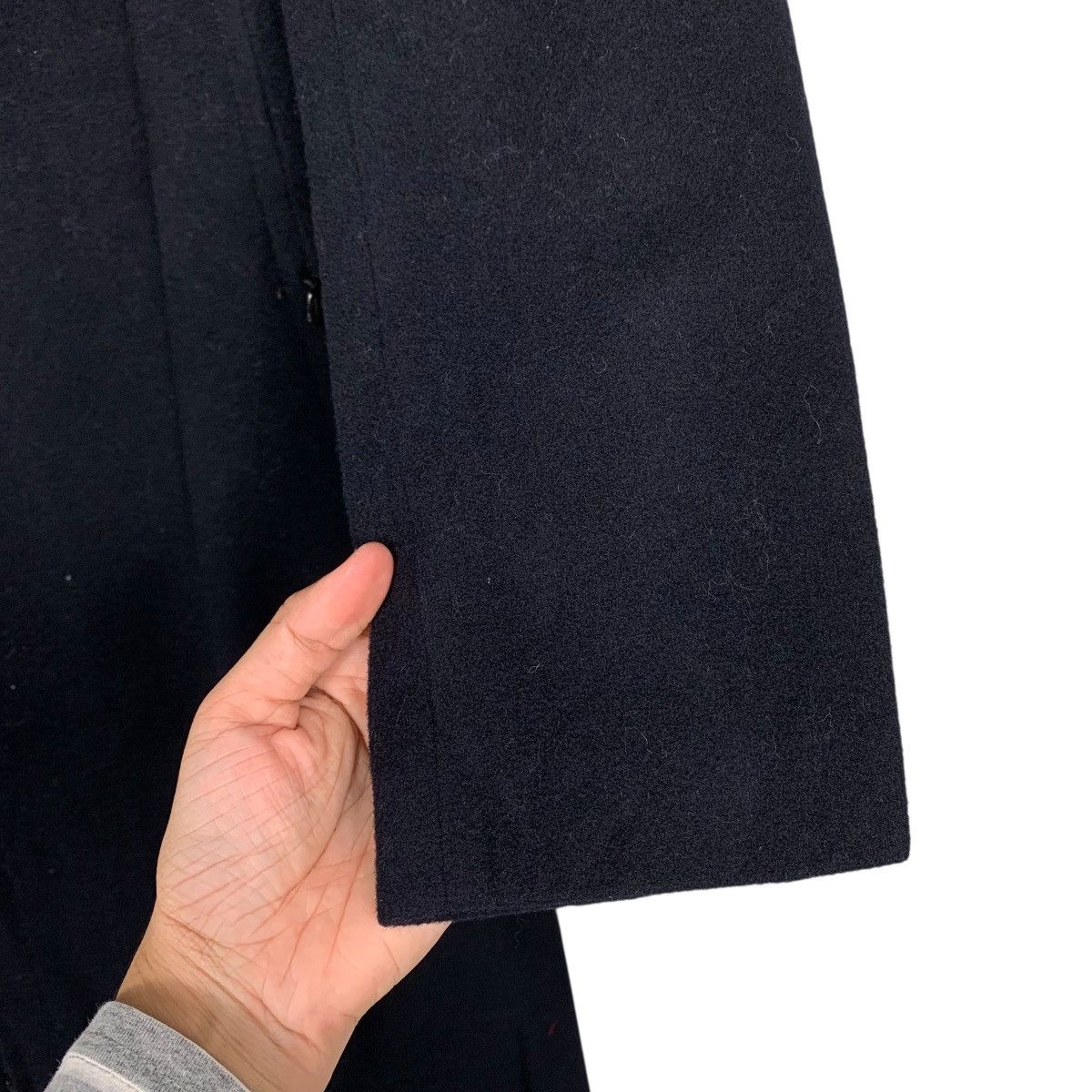 Aspesi DNM Aspesi Wool Zipper Black Coat Size US S / EU 44-46 / 1 - 14 Thumbnail