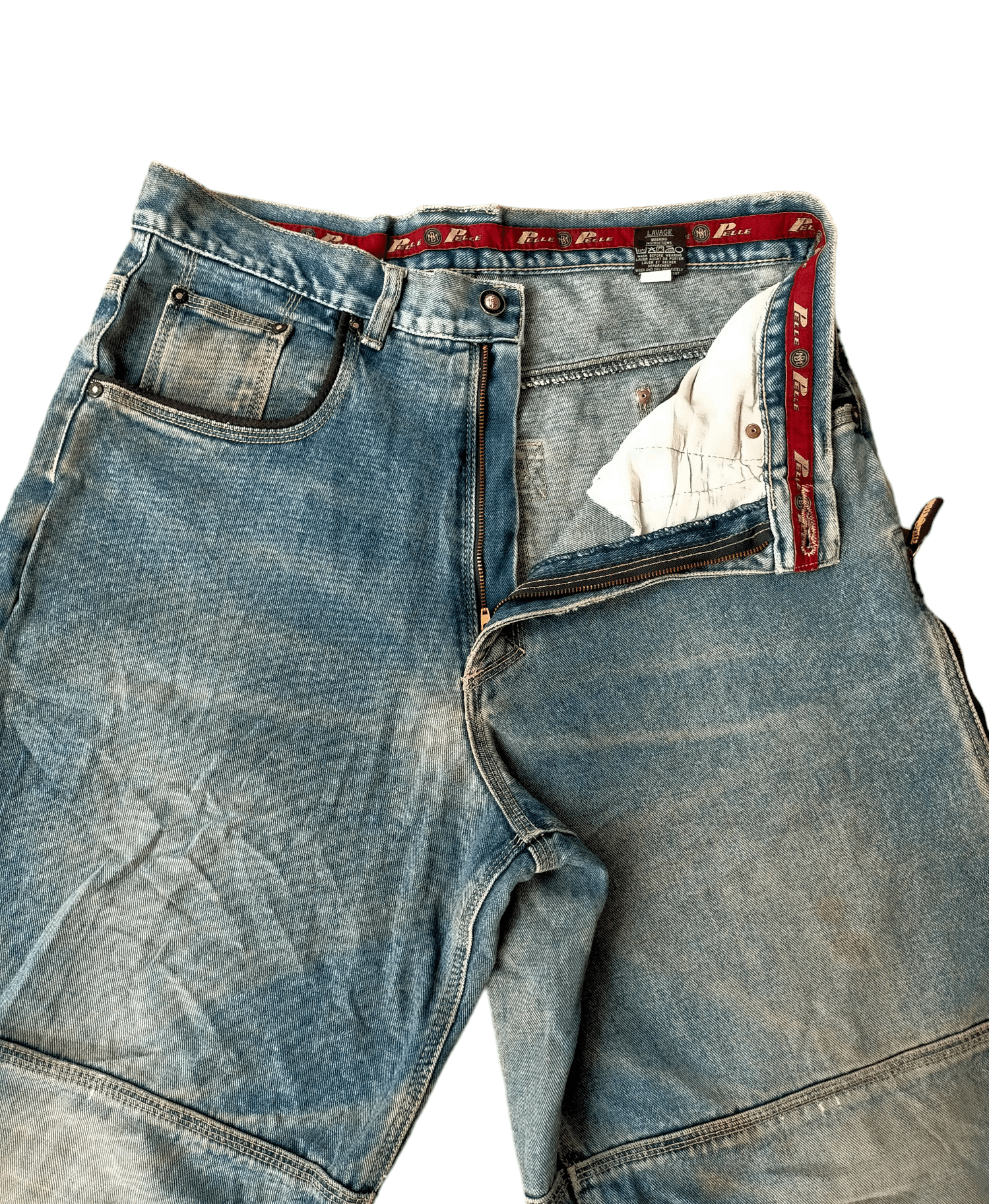 Marc Buchanan Pelle Pelle Marc Buchanan Baggy Hip Hop Jeans Size US 34 / EU 50 - 16 Thumbnail