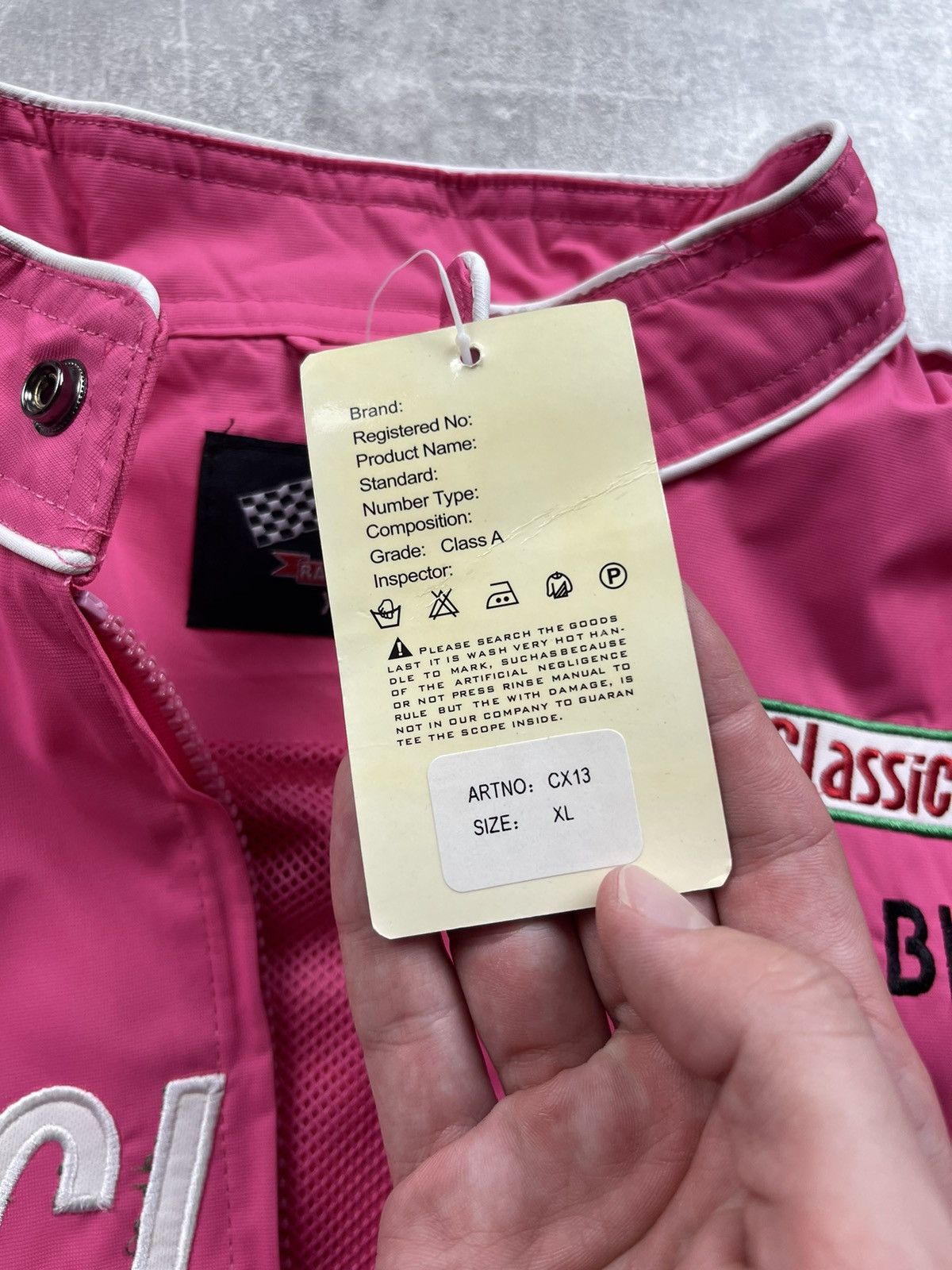 Vintage Vintage Classic Nascar Driver Pink Racing Jacket Size XL Size XL / US 12-14 / IT 48-50 - 13 Thumbnail