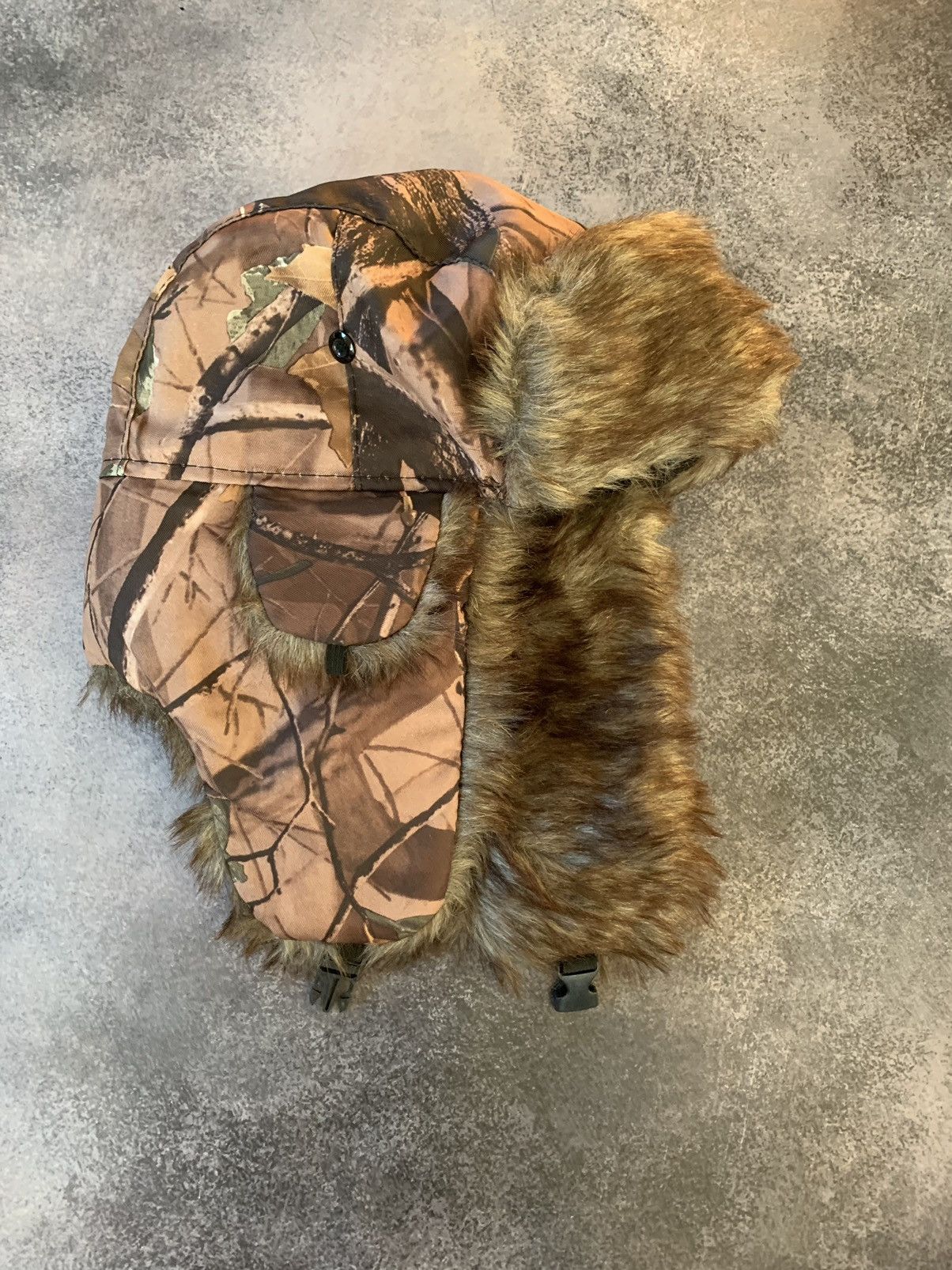 Vintage REALTREE Y2k Ushanka Hat Cap Outdoor Life Vintage 90s Size ONE SIZE - 1 Thumbnail