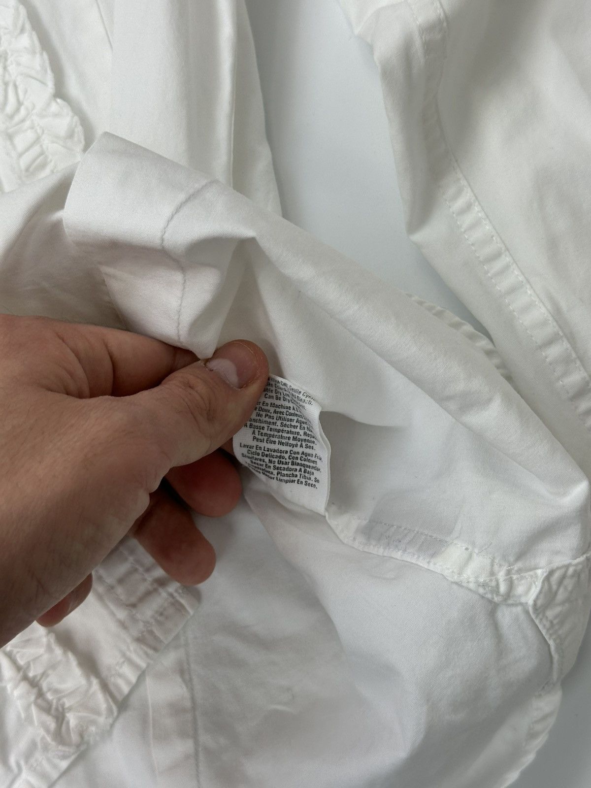 DKNY DKNY Dress Shirt White Size M / US 6-8 / IT 42-44 - 9 Thumbnail