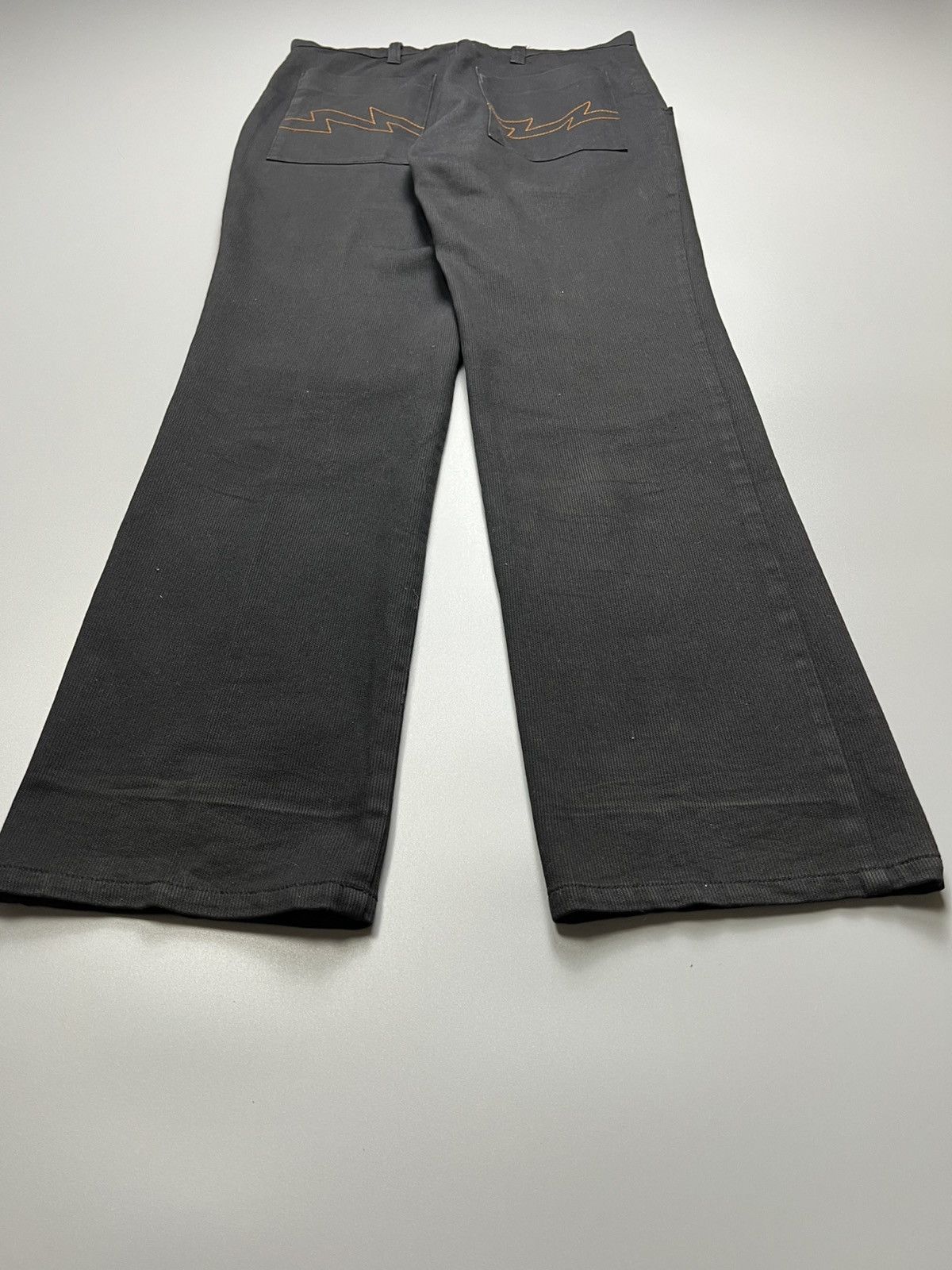 W&LT × Walter Van Beirendonck W&LT - Black Pinstripes - Pants Size 29" - 7 Thumbnail