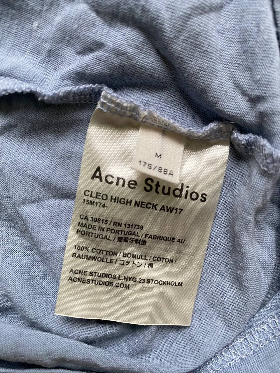 Acne Studios Acne Studios High Neck Shirt (Real Size XS-S) Size M / US 6-8 / IT 42-44 - 3 Thumbnail