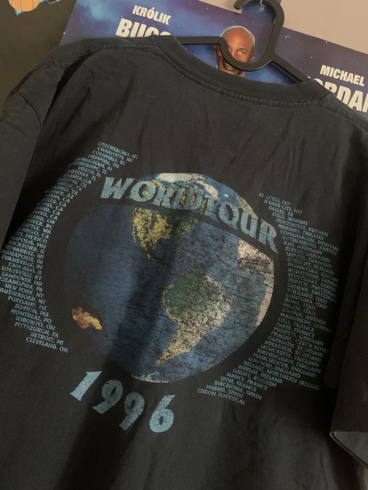 Band Tees 1996 Vintage Brockum AC/DC Ballbreaker World Tour Tee Size US XL / EU 56 / 4 - 5 Thumbnail