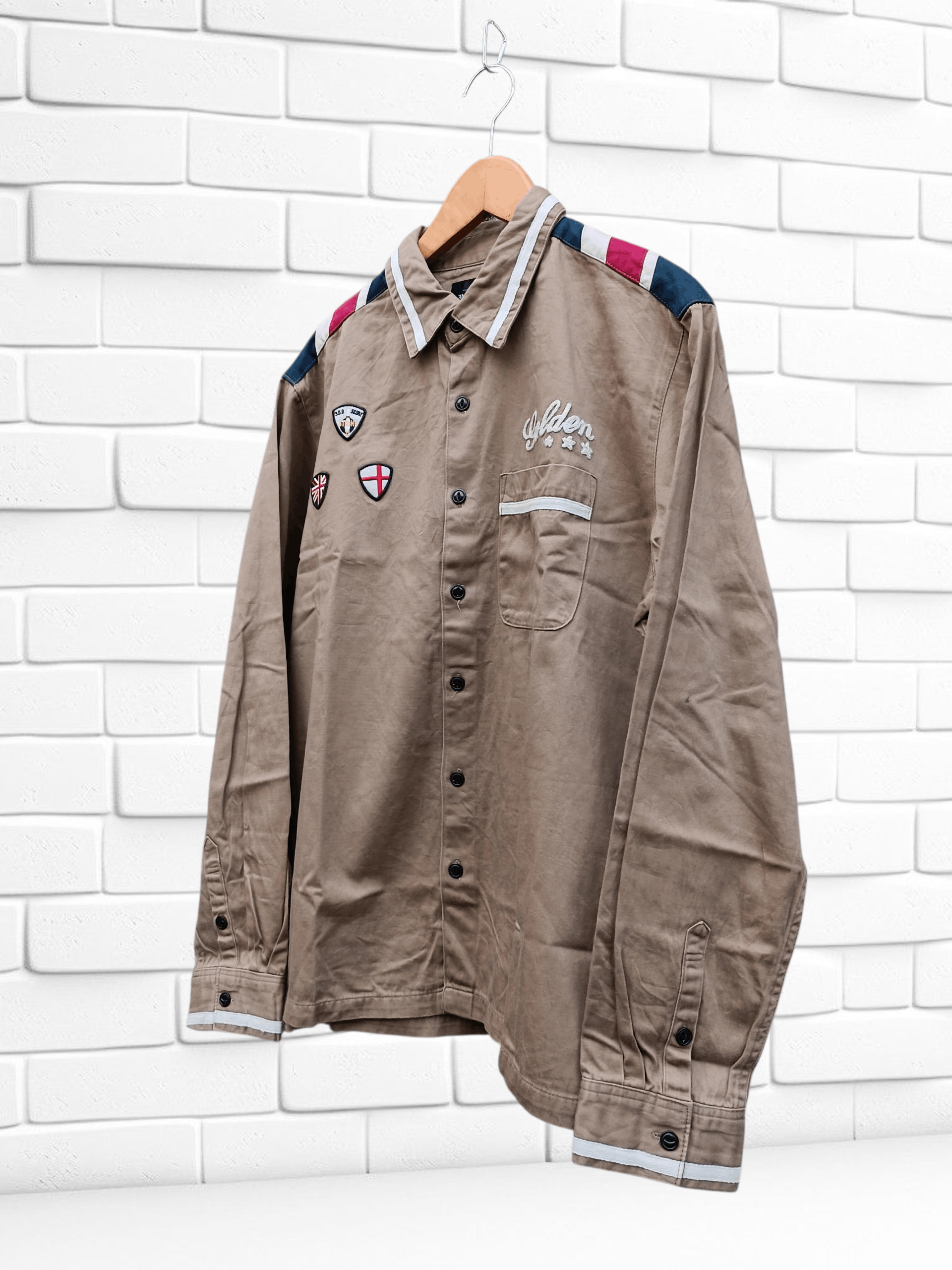 Japanese Brand Japanese Brand Shirt Military Mod Hysteric Glamour Style Size US L / EU 52-54 / 3 - 2 Thumbnail