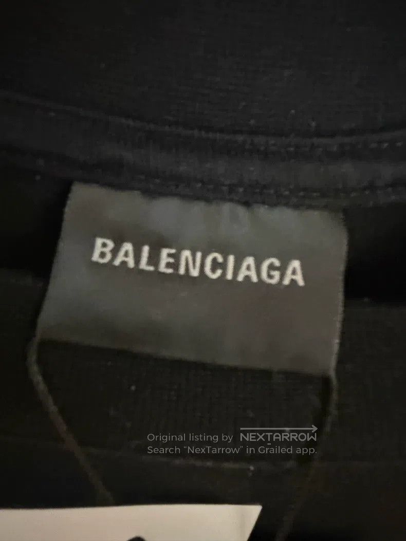 Balenciaga Balenciaga Splatter Logo Short Sleeve Size US S / EU 44-46 / 1 - 3 Thumbnail