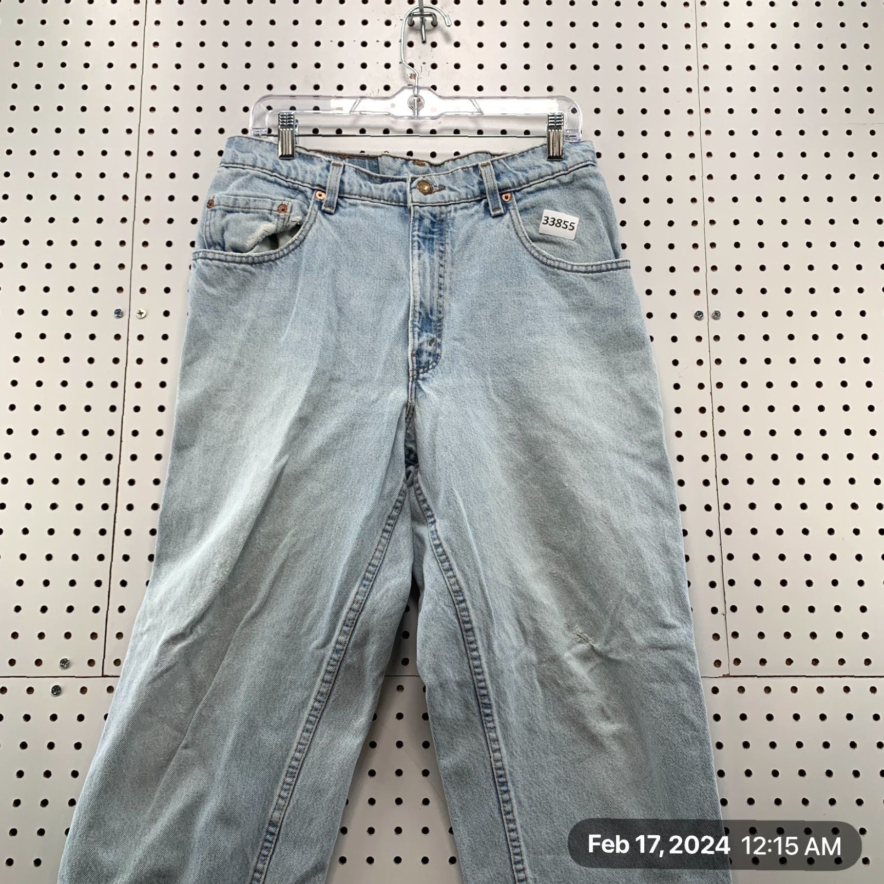 Levi's VINTAGE Levi's 560 Jeans Mens 32x30 Blue Denim USA Tapered Relaxed Fit 560 Style Accessories Size US 32 / EU 48 - 6 Thumbnail