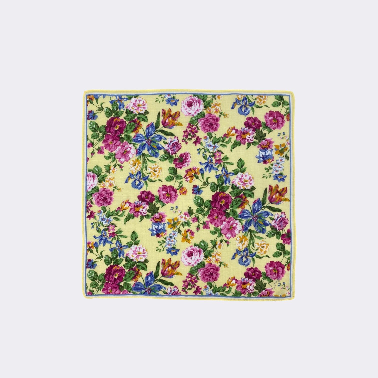 Kenzo × Vintage Vintage Kenzo Handkerchief Neckerchief Bandana H210P Size ONE SIZE - 2 Thumbnail